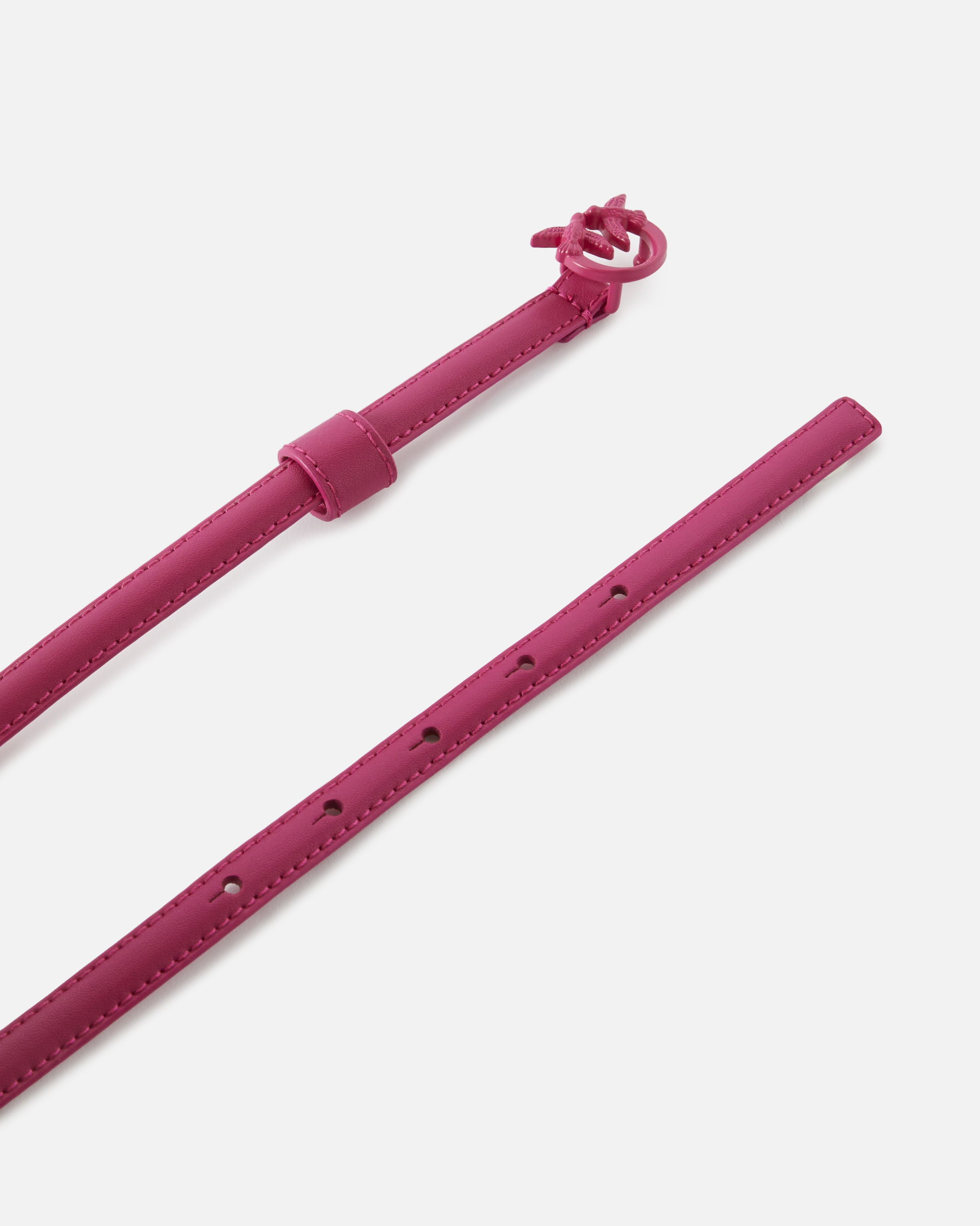 SUPER-THIN COLOUR-BLOCK LOVE BIRDS BELT 1CM - 3