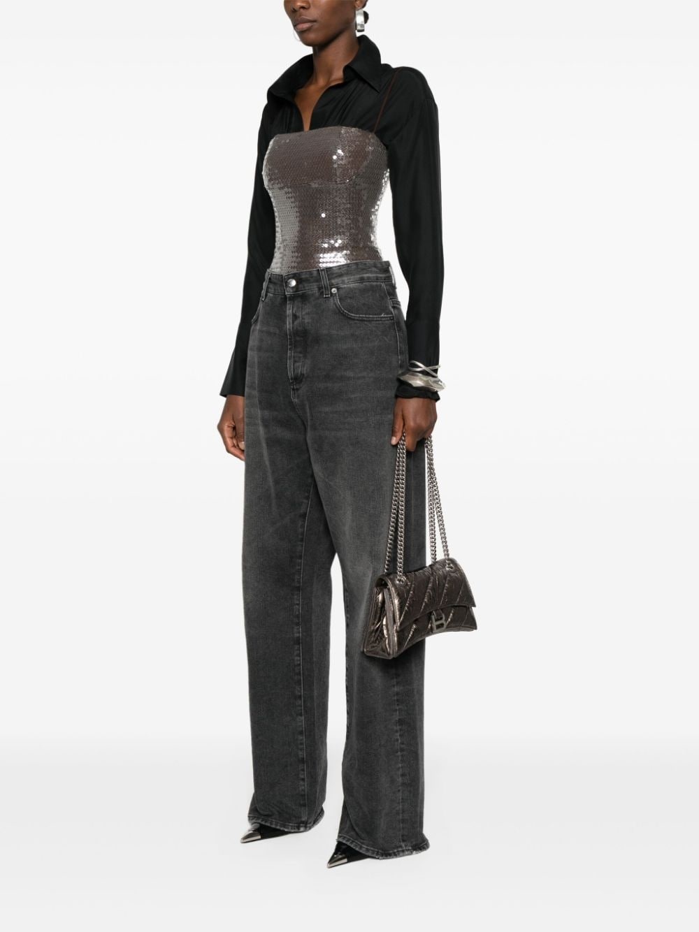 small Crush leather shoulder bag - 2