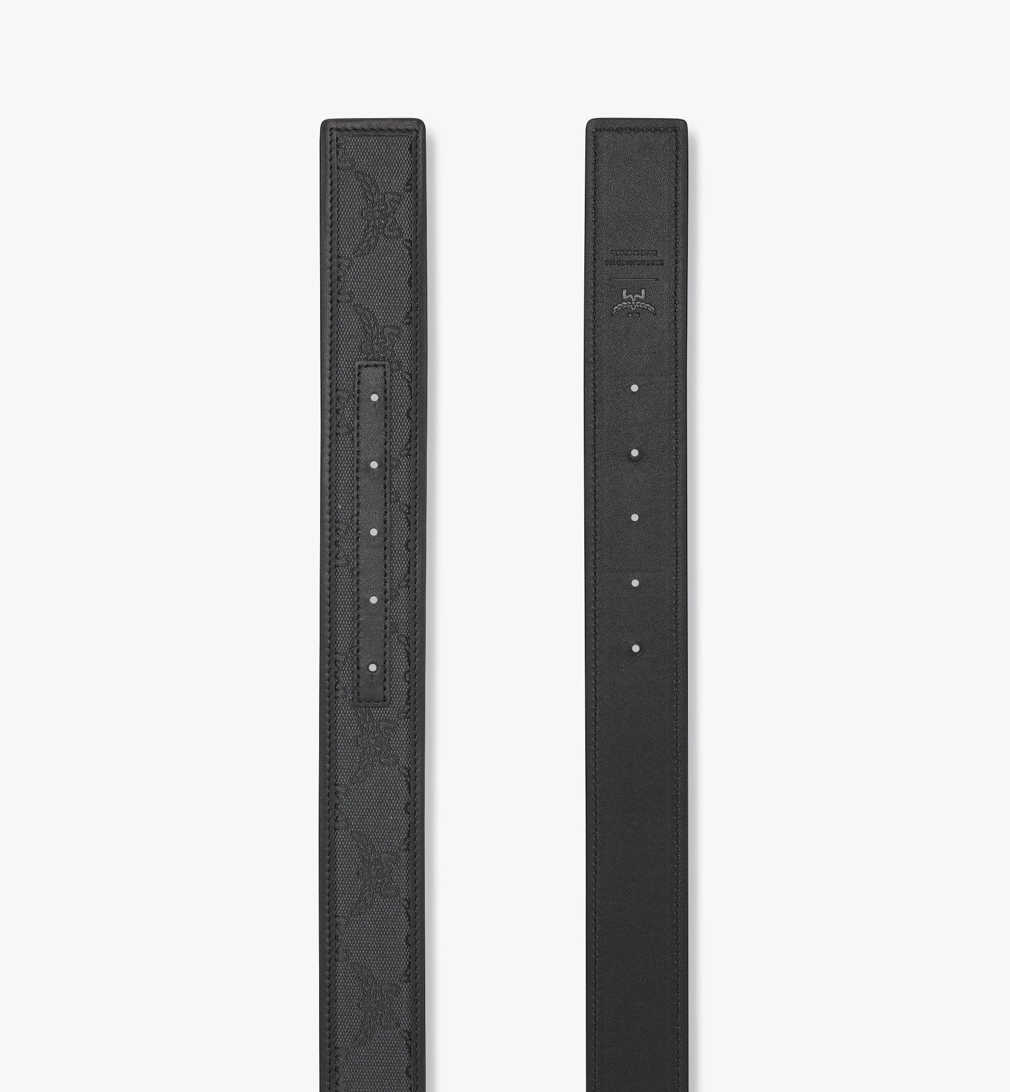 [MCM]★Claus Fluted M Loretos Jacquard Reversible Belt 1.5 120cm / 47.2