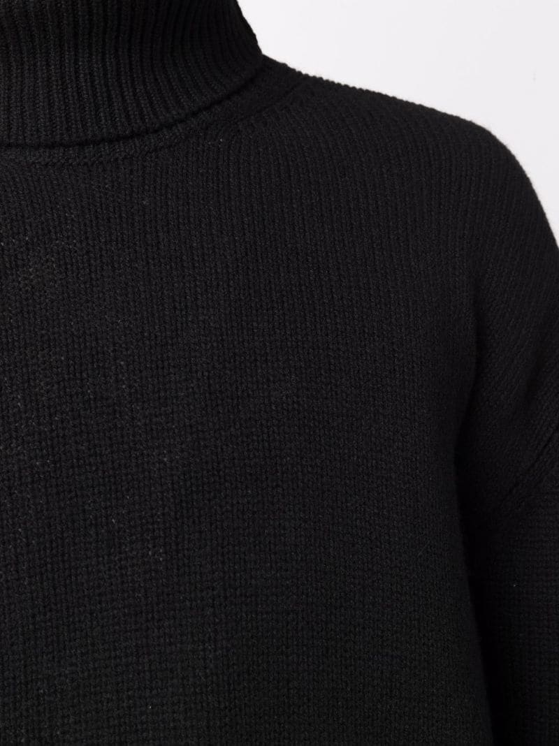 cashmere rollneck jumper - 5