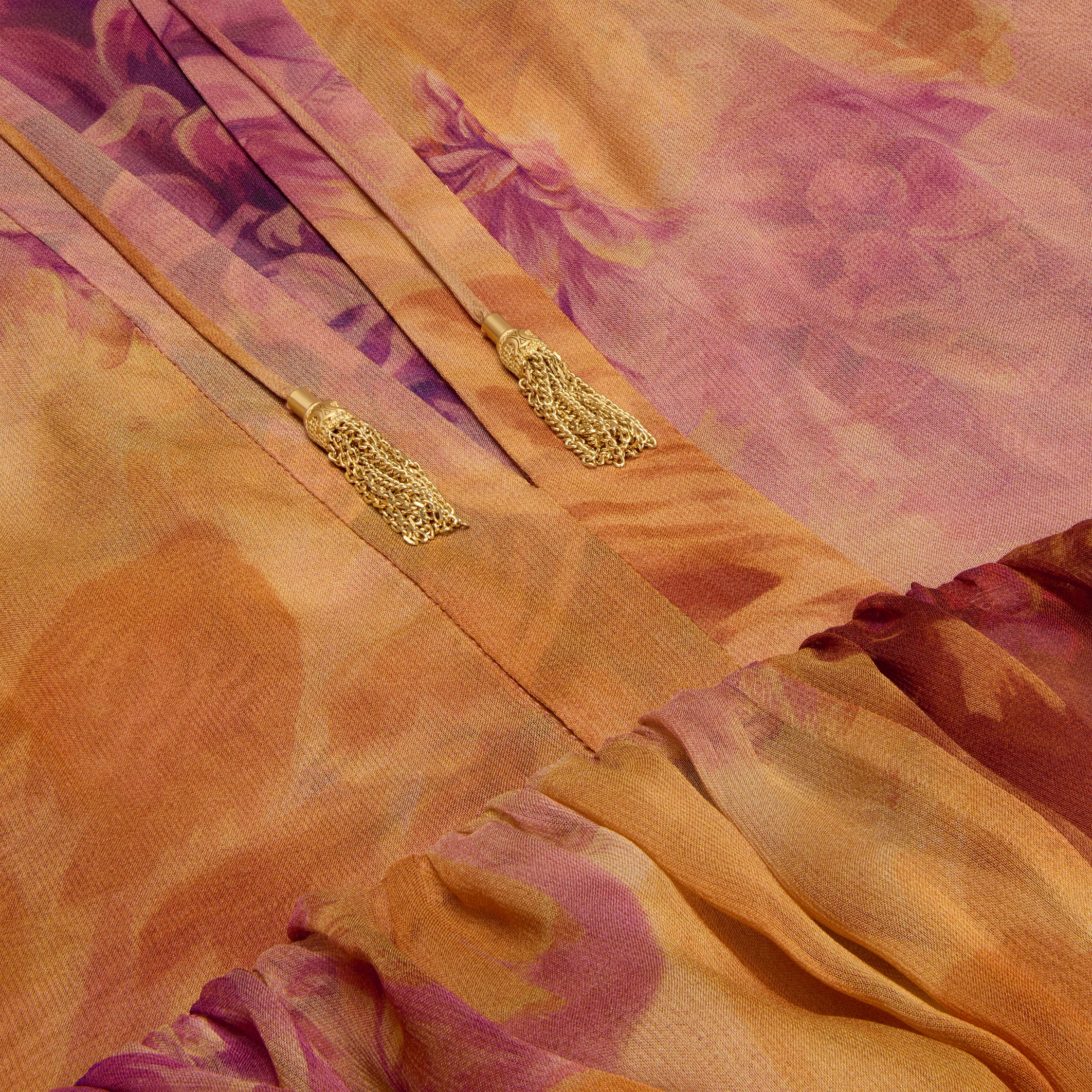 caftan dress IN silk muslin - 4