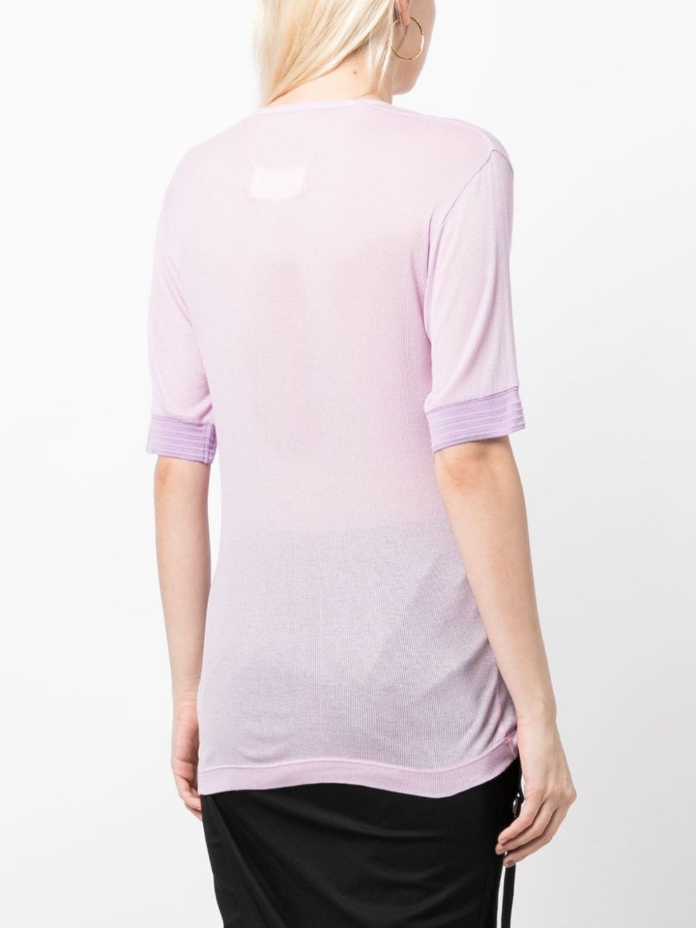 round-neck short-sleeve T-shirt - 4