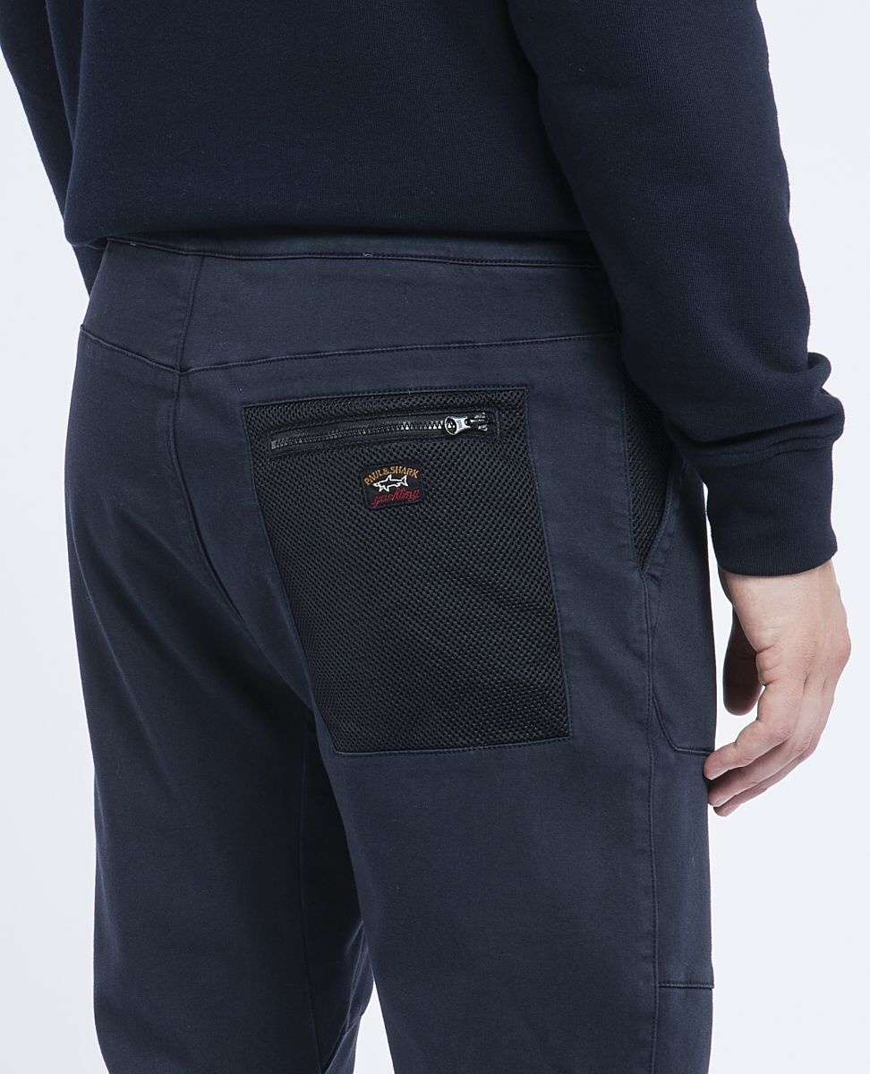 Cotton and nylon trousers with drawstring - 5