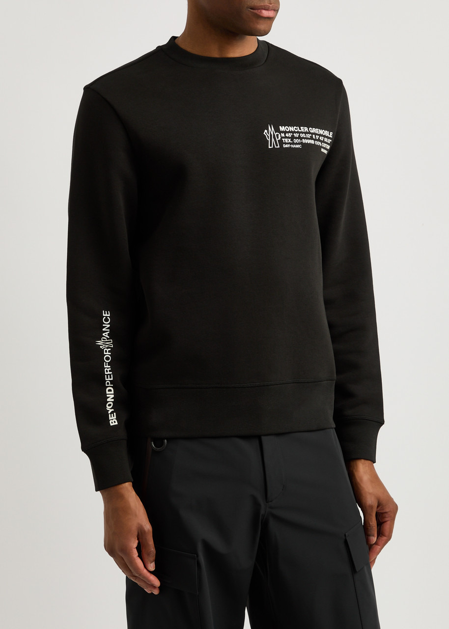 Moncler Grenoble Day-Namic Logo-print Jersey Sweatshirt - 2