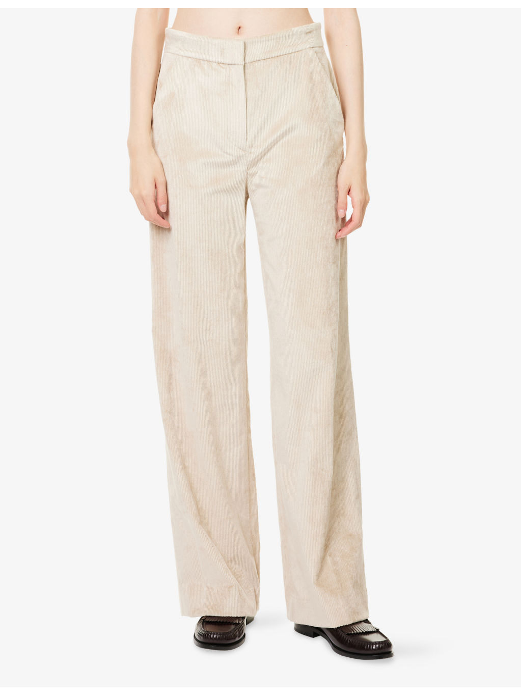 Grigore Wide-Leg Stretch-Cotton Blend Trousers - 3