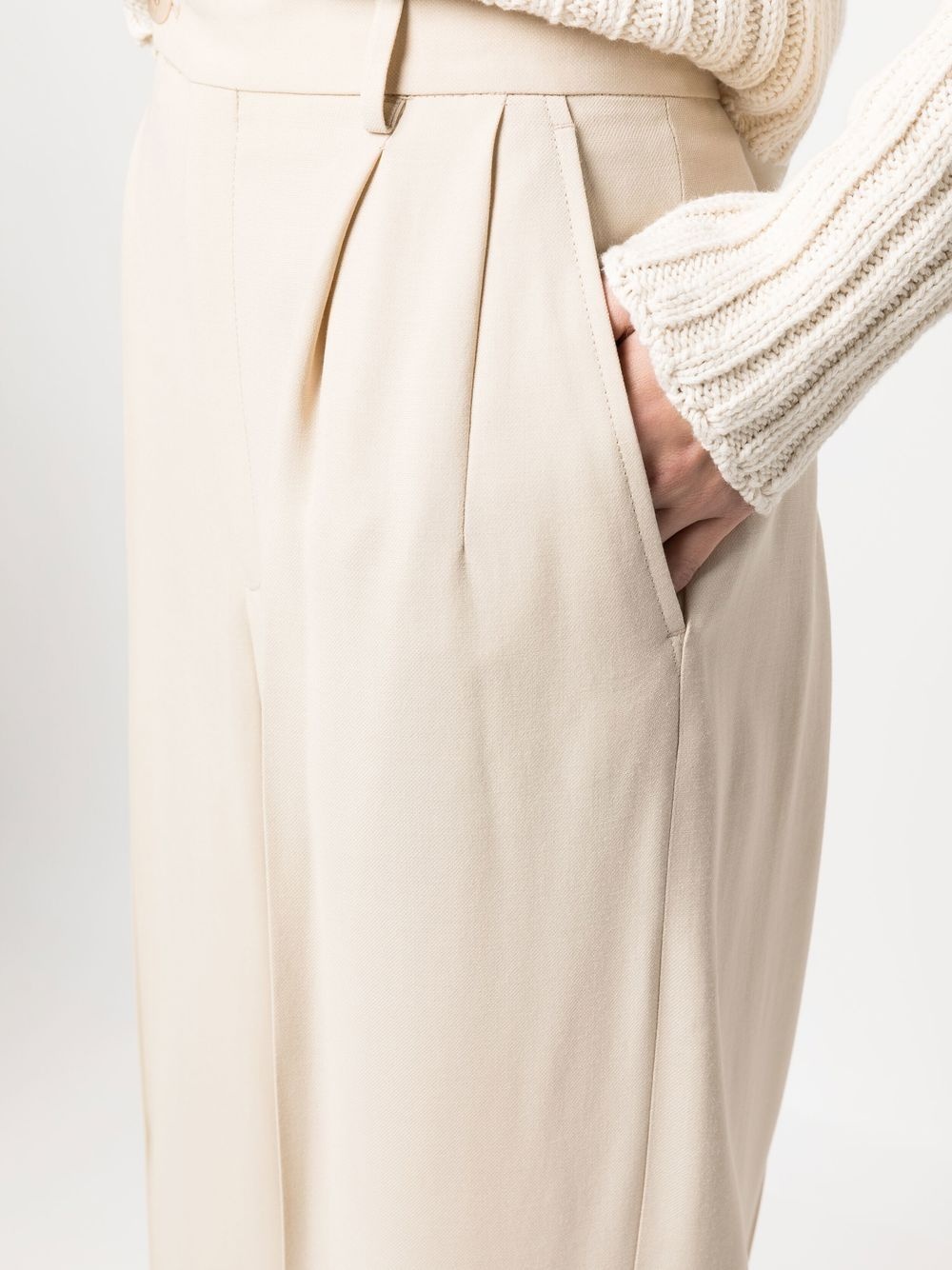 Melissa wide-leg tailored trousers - 5