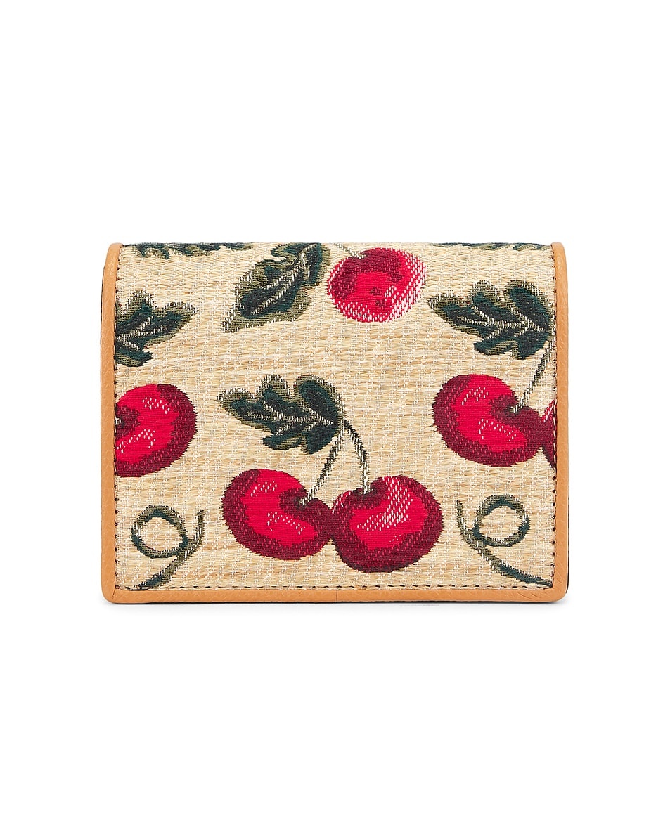 V Logo Signature French Flap Wallet - 2