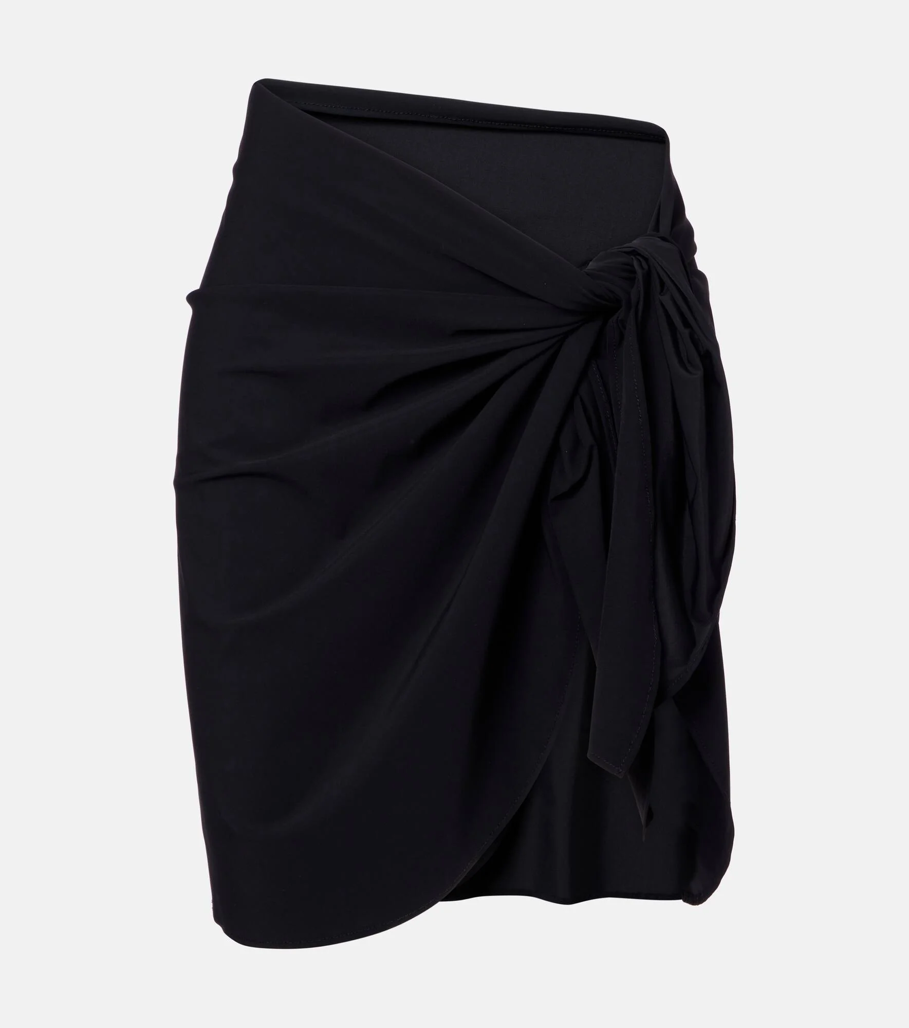 Gathered beach cover-up - 1