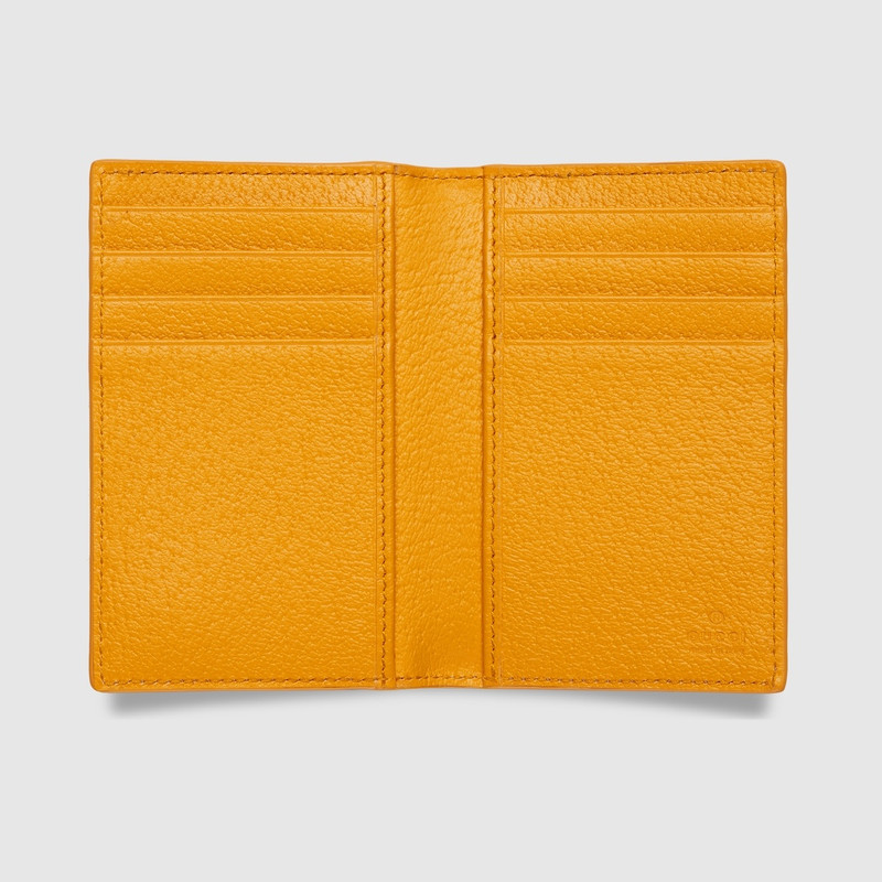 GUCCI Long card case with GG detail outlook