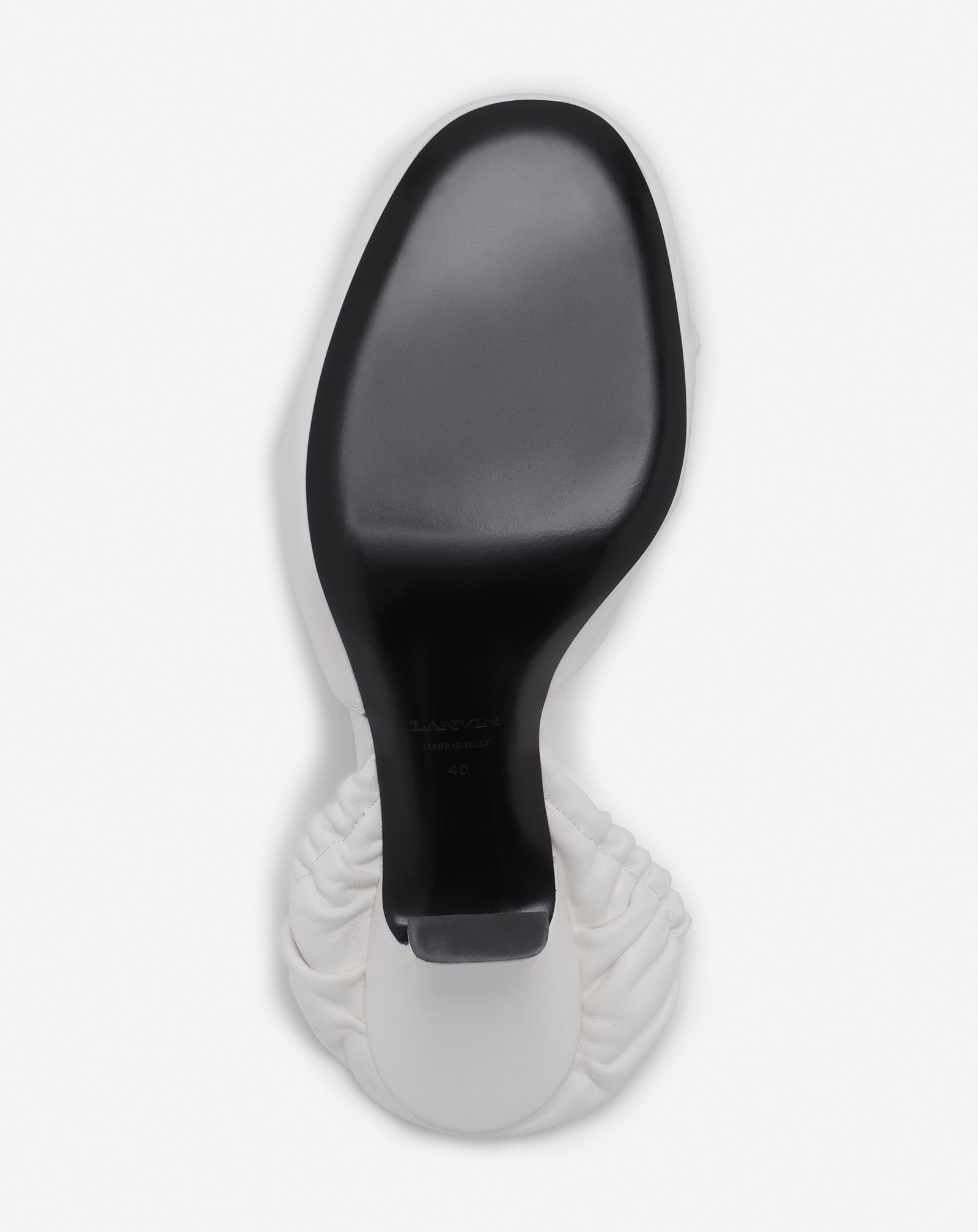 MESURE LACE-UP LEATHER PUMPS - 6