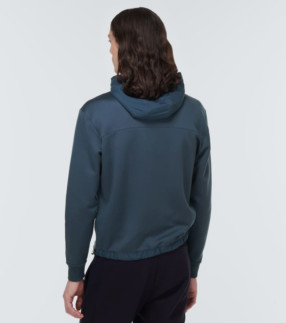 Medfield cotton-blend hoodie - 4