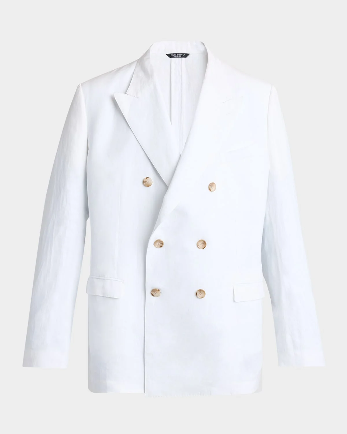 Men's Peak Lapel Double-Breasted Blazer - 1