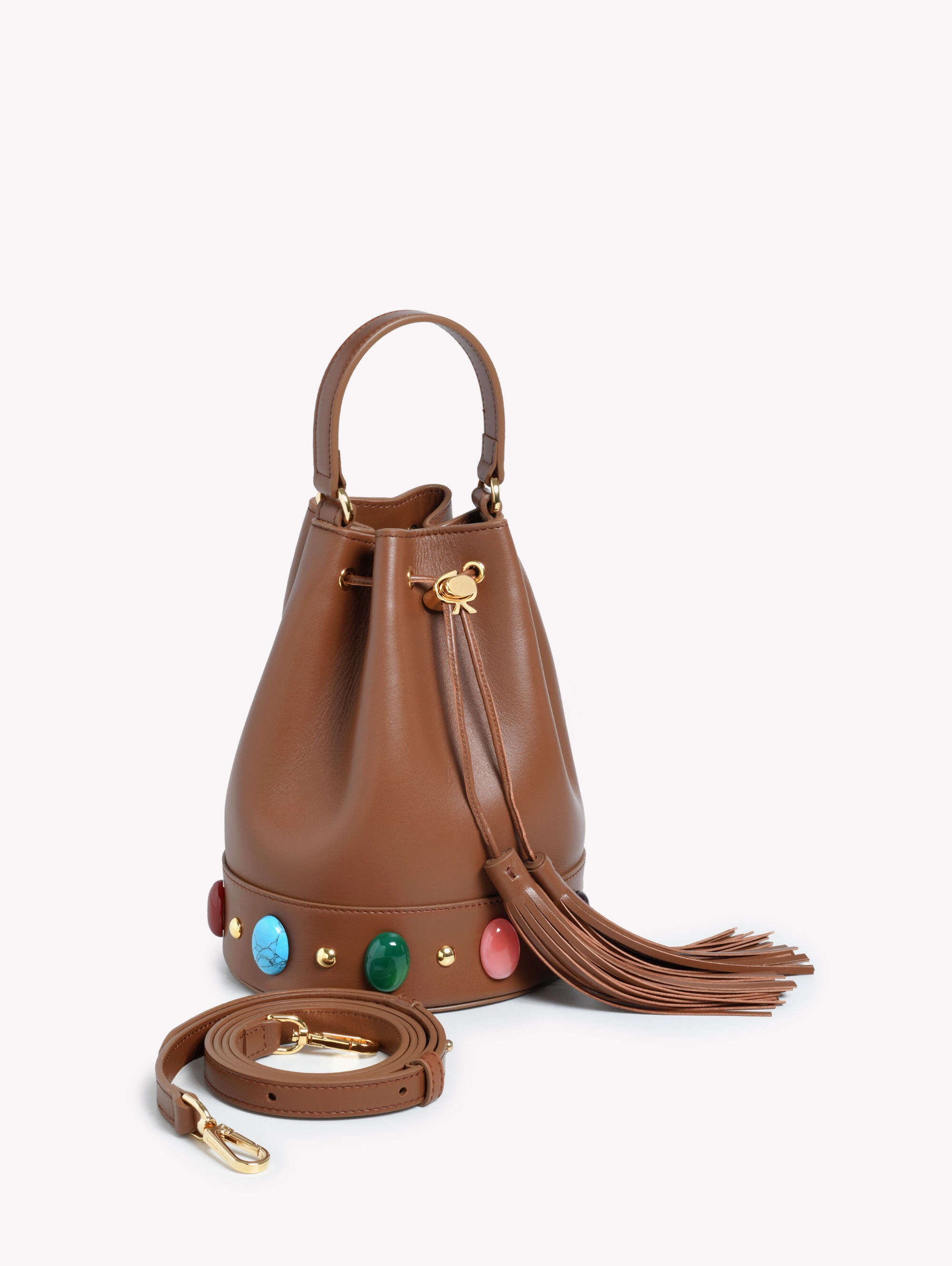 【★完売必至★】Gianvito Rossi ☆ SIENNA バケットバッグ Gianvito Rossi SIENNA SHANTI | REVERSIBLE