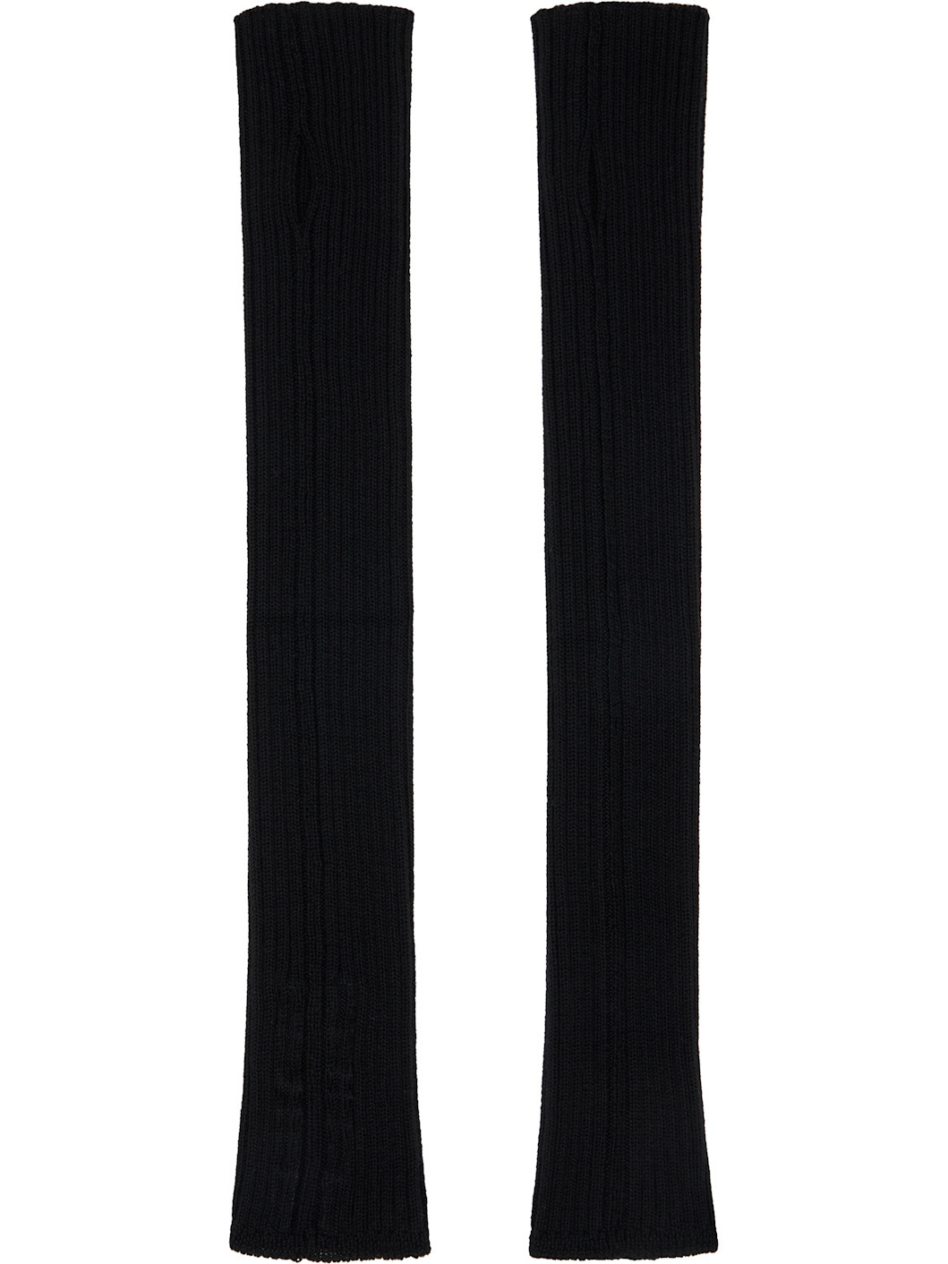 Black Concordians Rasato Knit Arm Warmers - 2