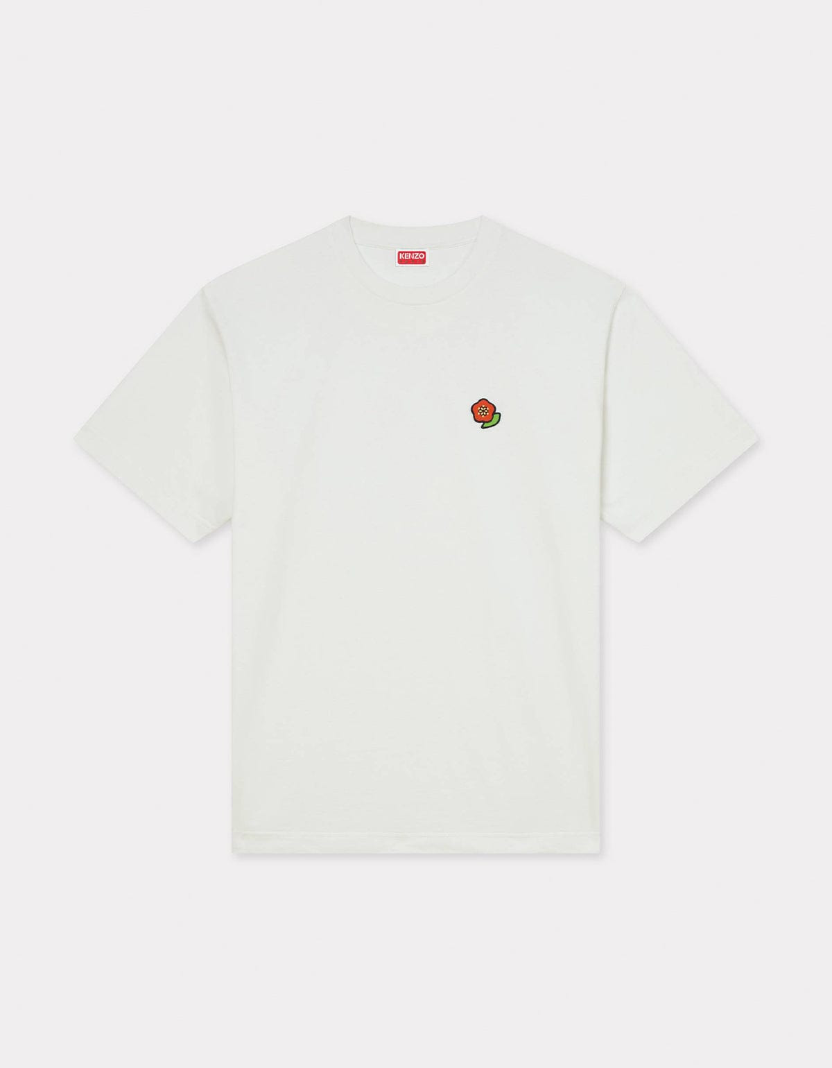 Kenzo Pop Embroidered Off-White T-Shirt - 1