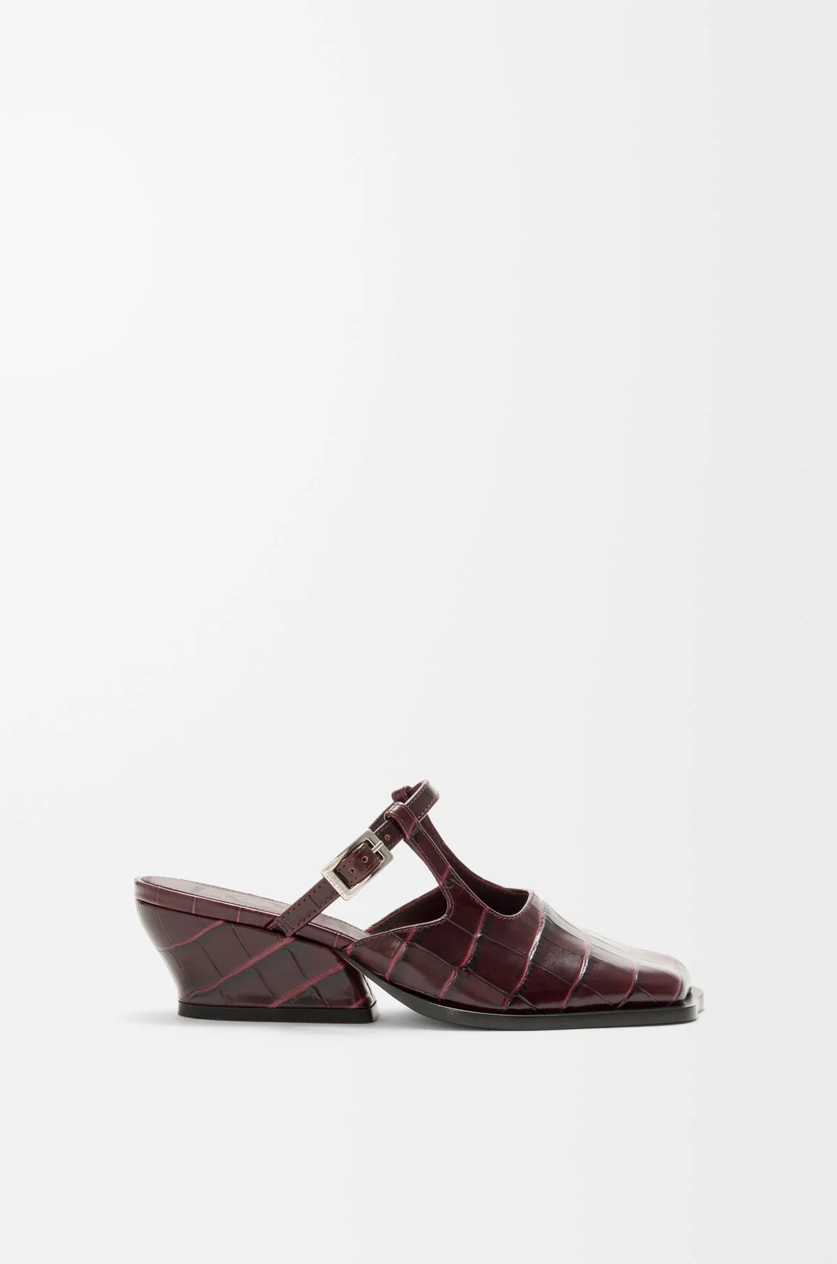 Loewe "onda" Leather Sabot - 1