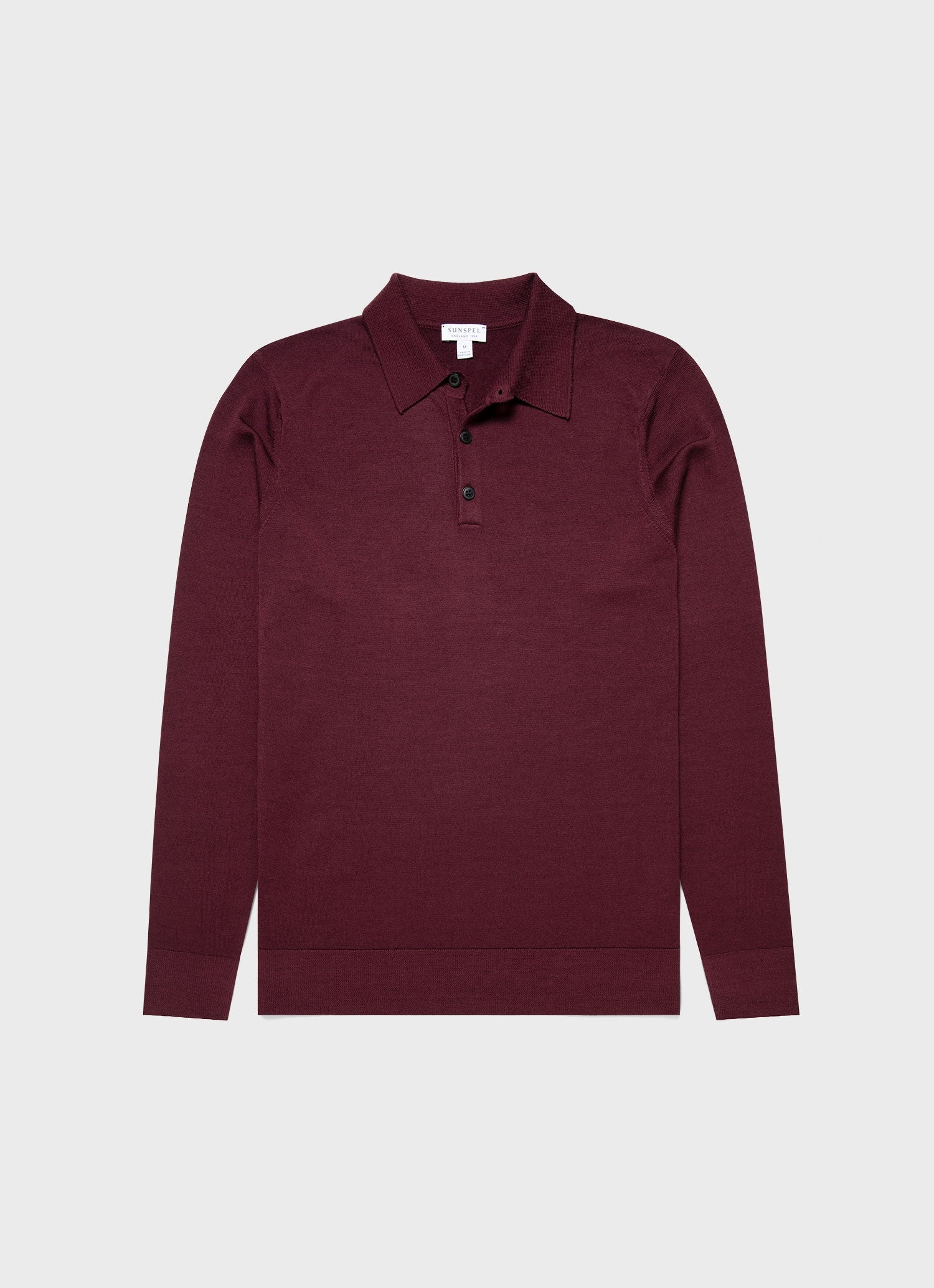 Fine Merino Wool Polo Shirt - 1