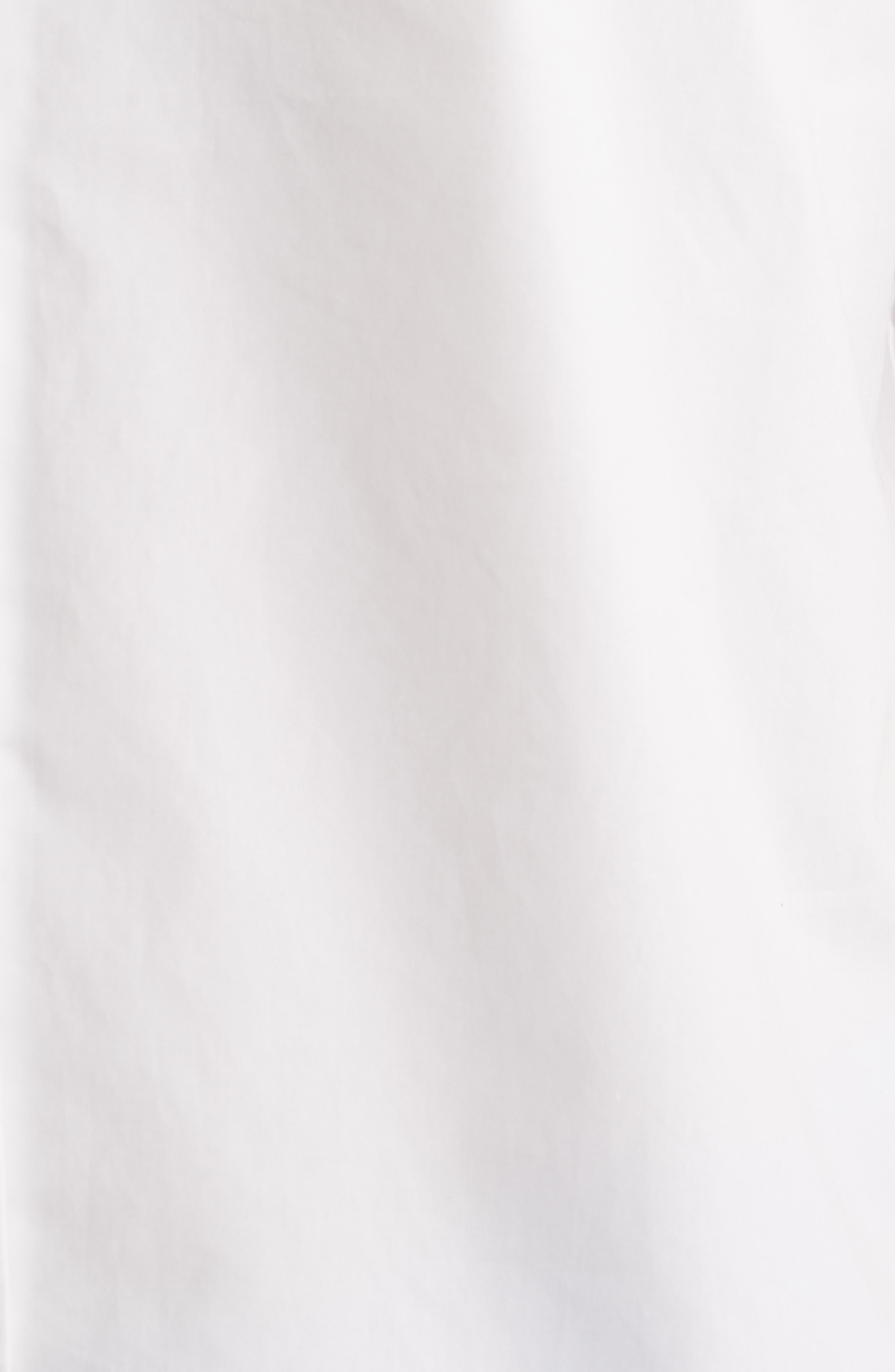 FRAME The Sailor Cotton Button-Up Top in White at Nordstrom - 5