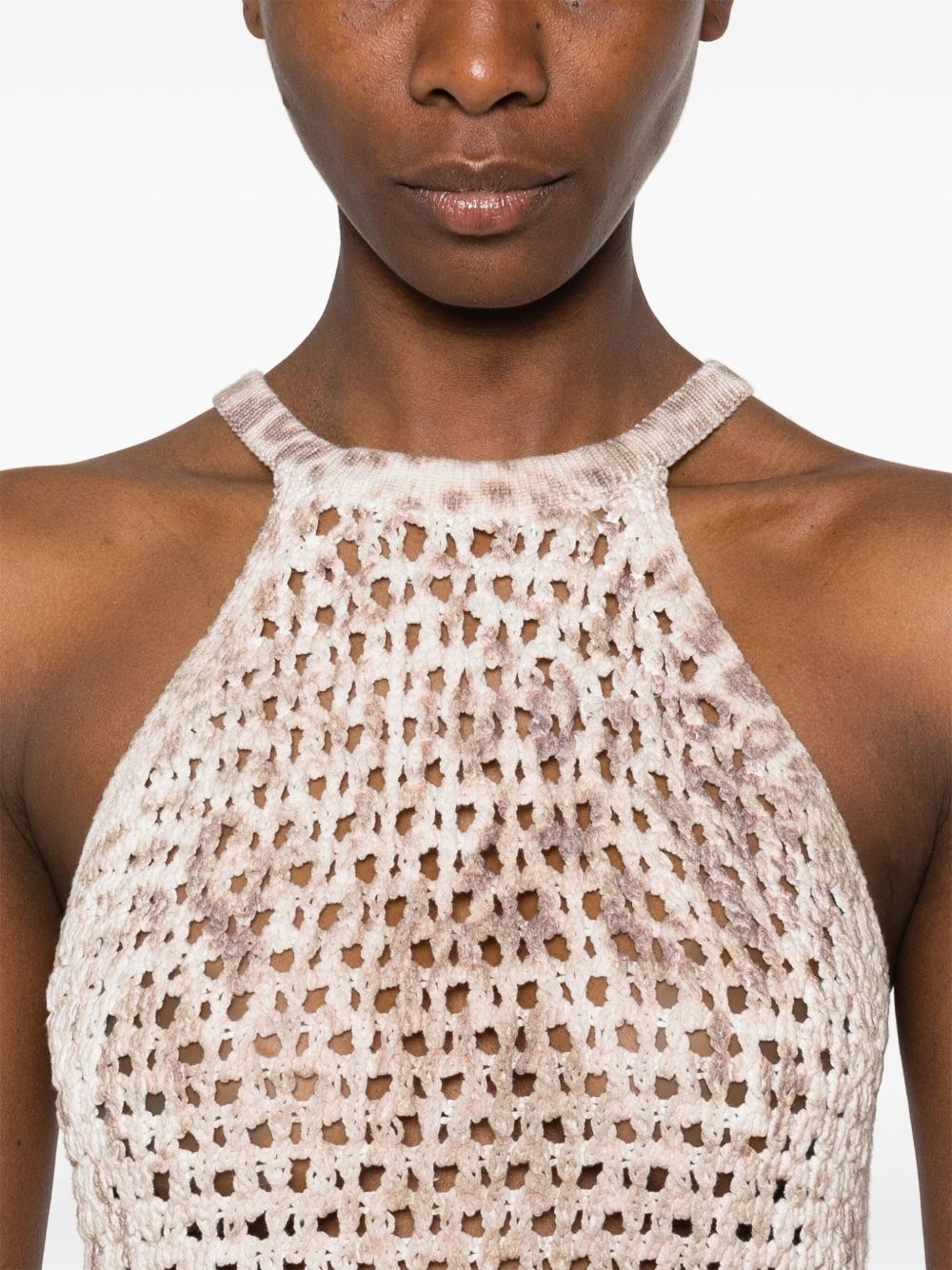 open-knit top - 5