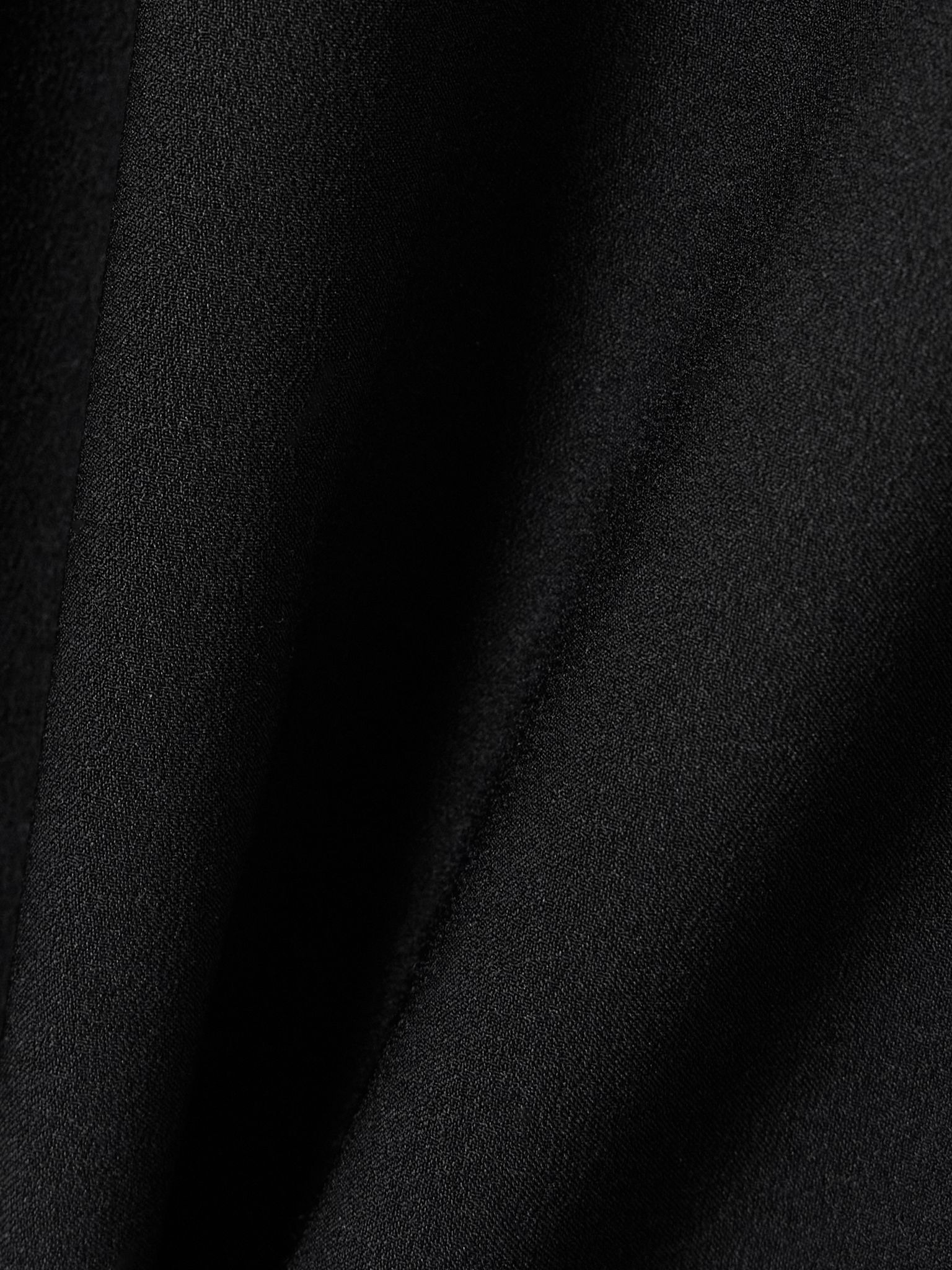 Ember belted crepe maxi dress Black - 4