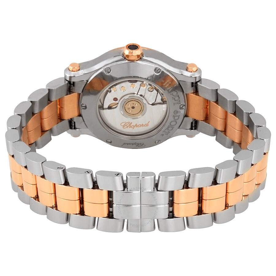 Chopard Happy Sport Automatic Silver Dial Ladies Watch 278573-6002 - 3