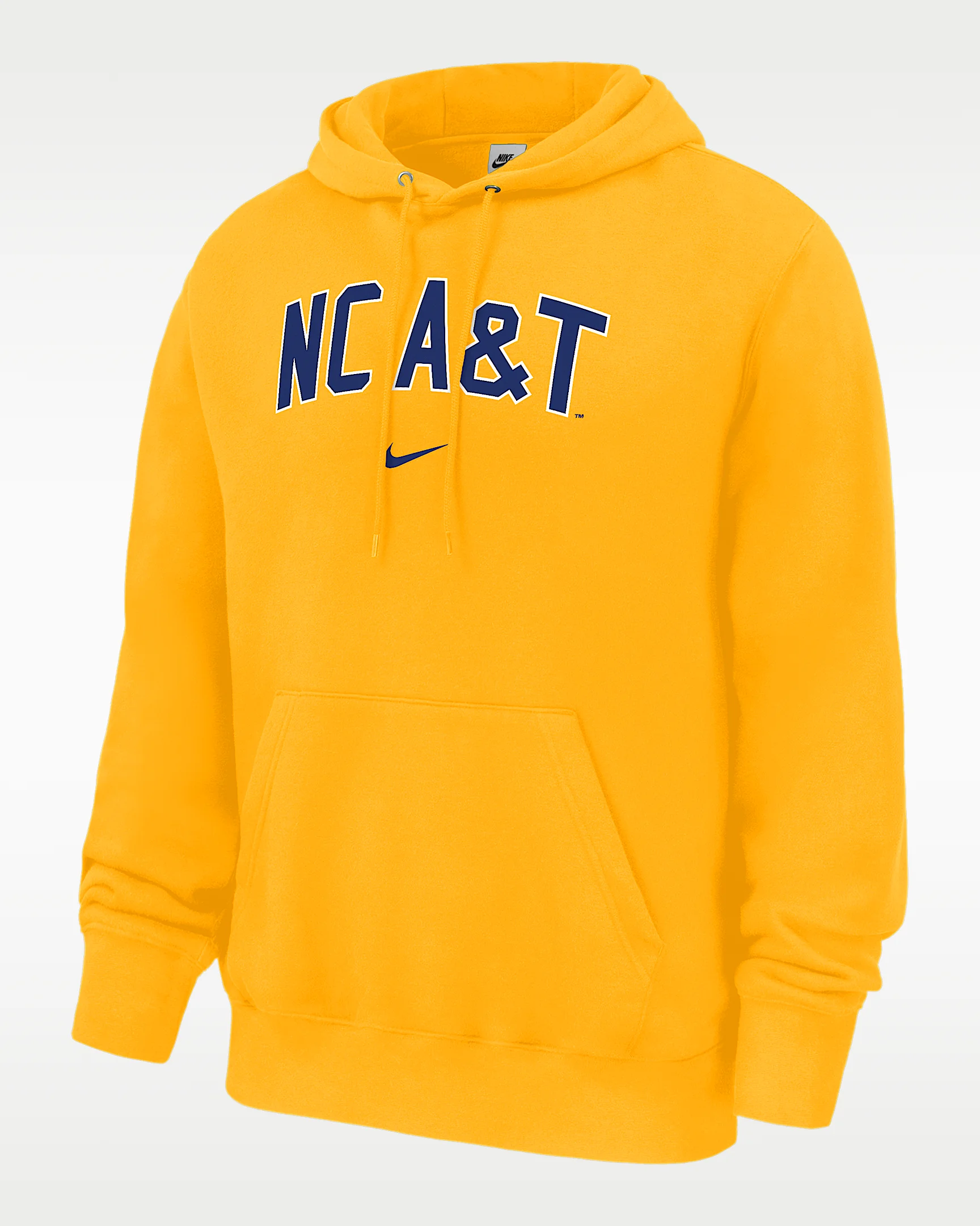 Nike College (North Carolina A&T University) Men's Fleece Pullover Hoodie - 1