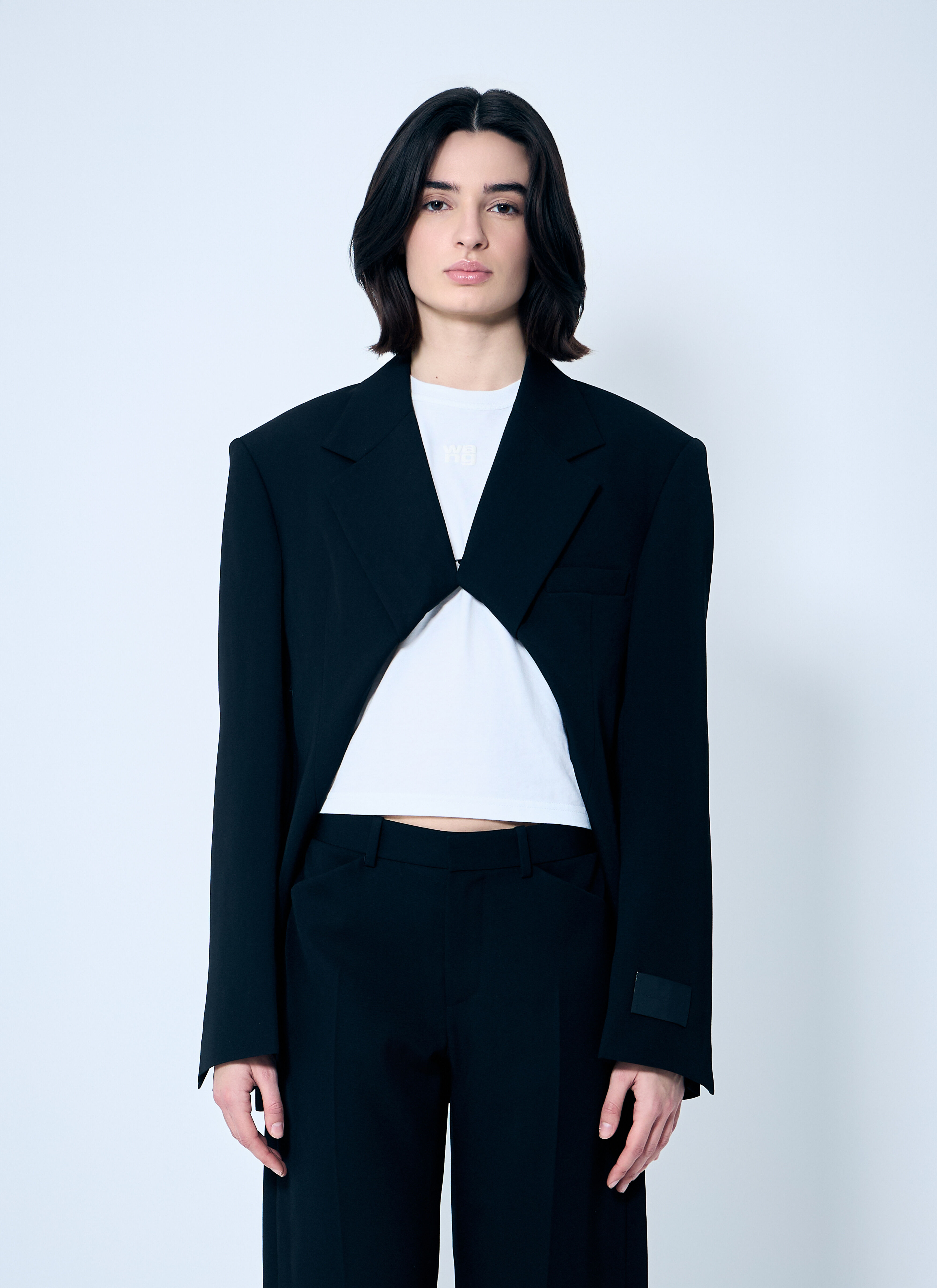 Pull-Back Cut-Out Blazer - 1