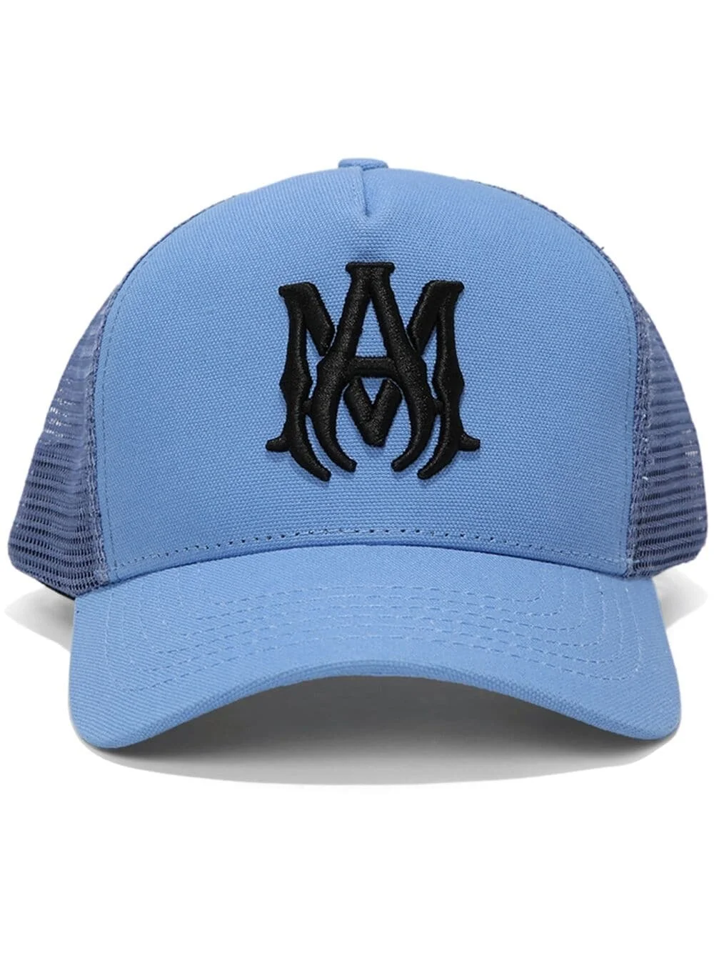embroidered-logo baseball cap - 1