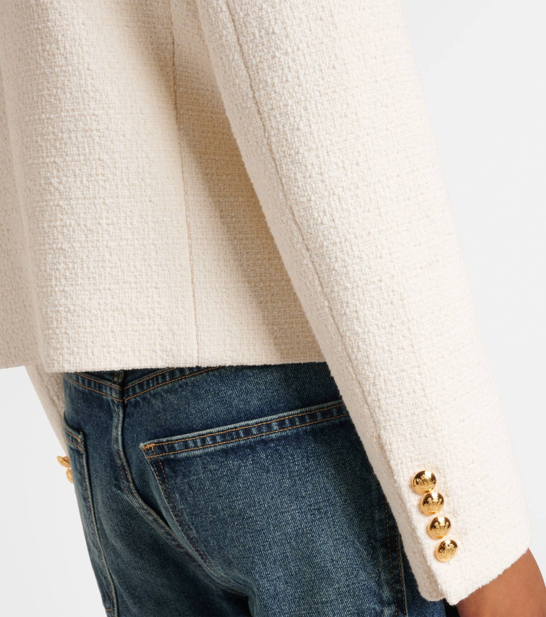 Patti cotton-blend bouclé jacket - 5