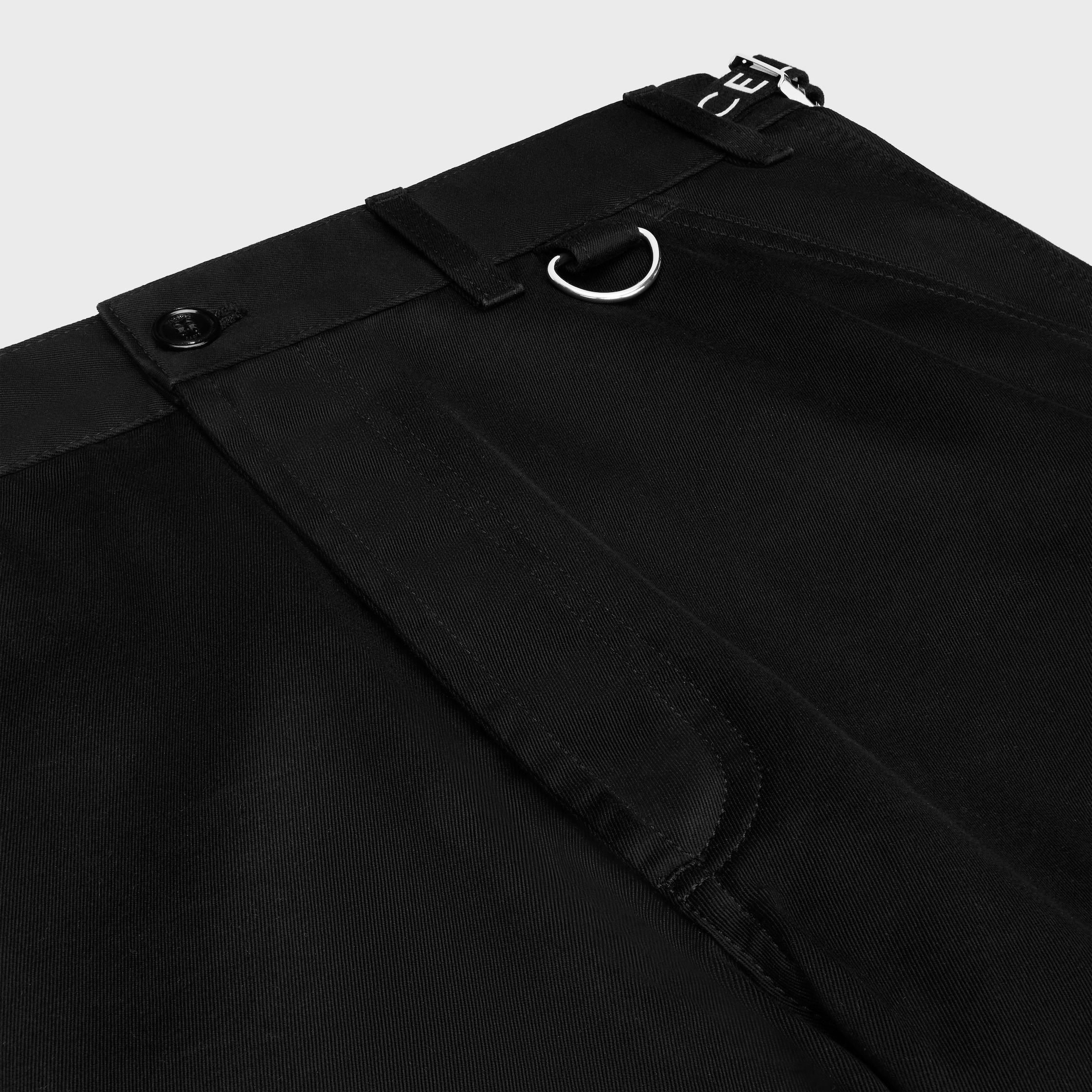 celine cargo pants in cotton - 3