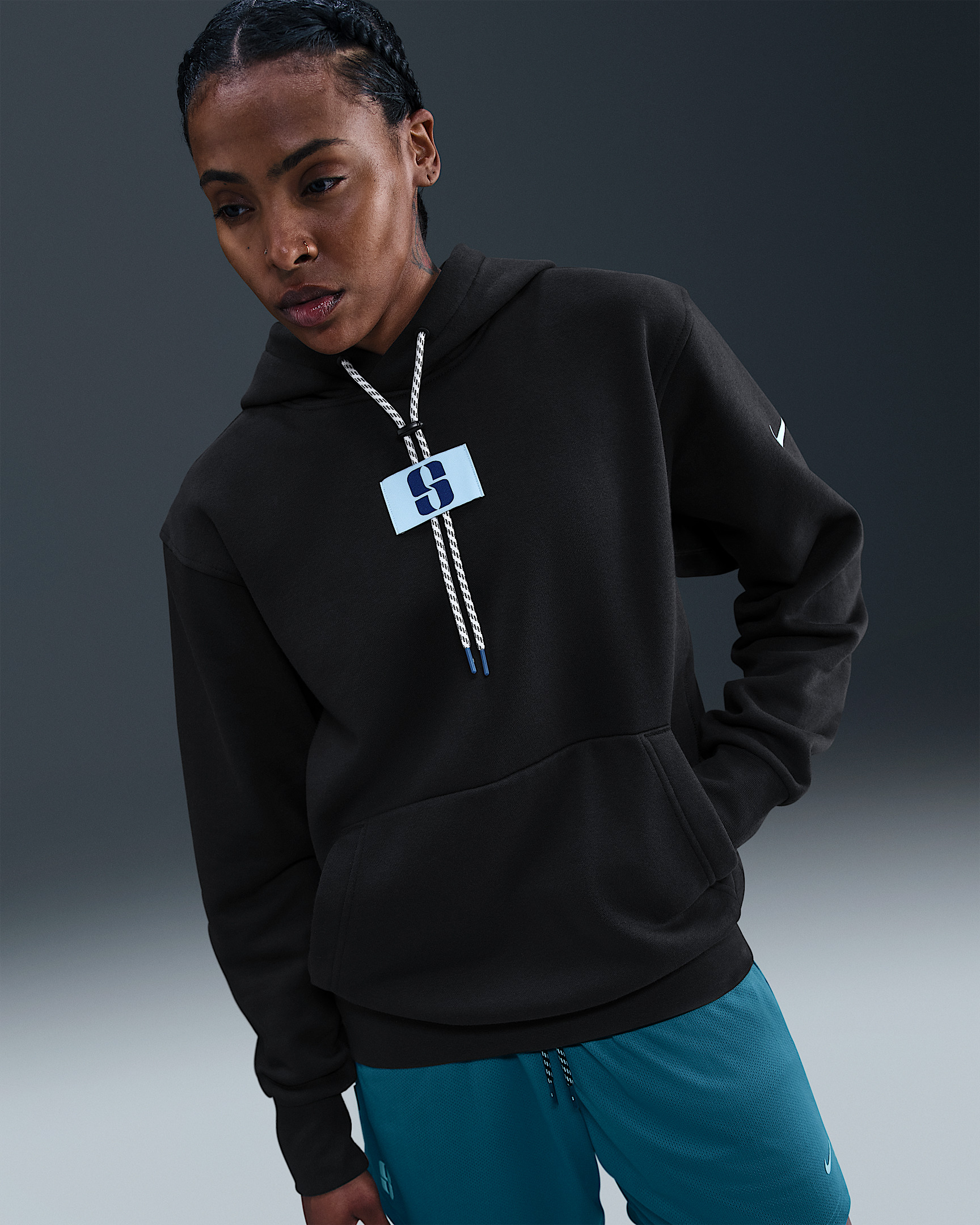 Sabrina Fleece Basketball Hoodie - 2