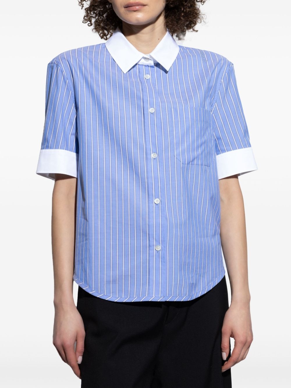 striped cotton shirt - 3