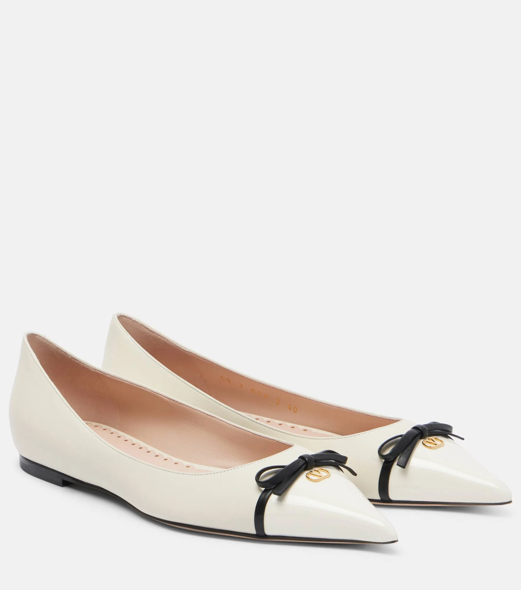 Bepointy leather ballet flats - 1