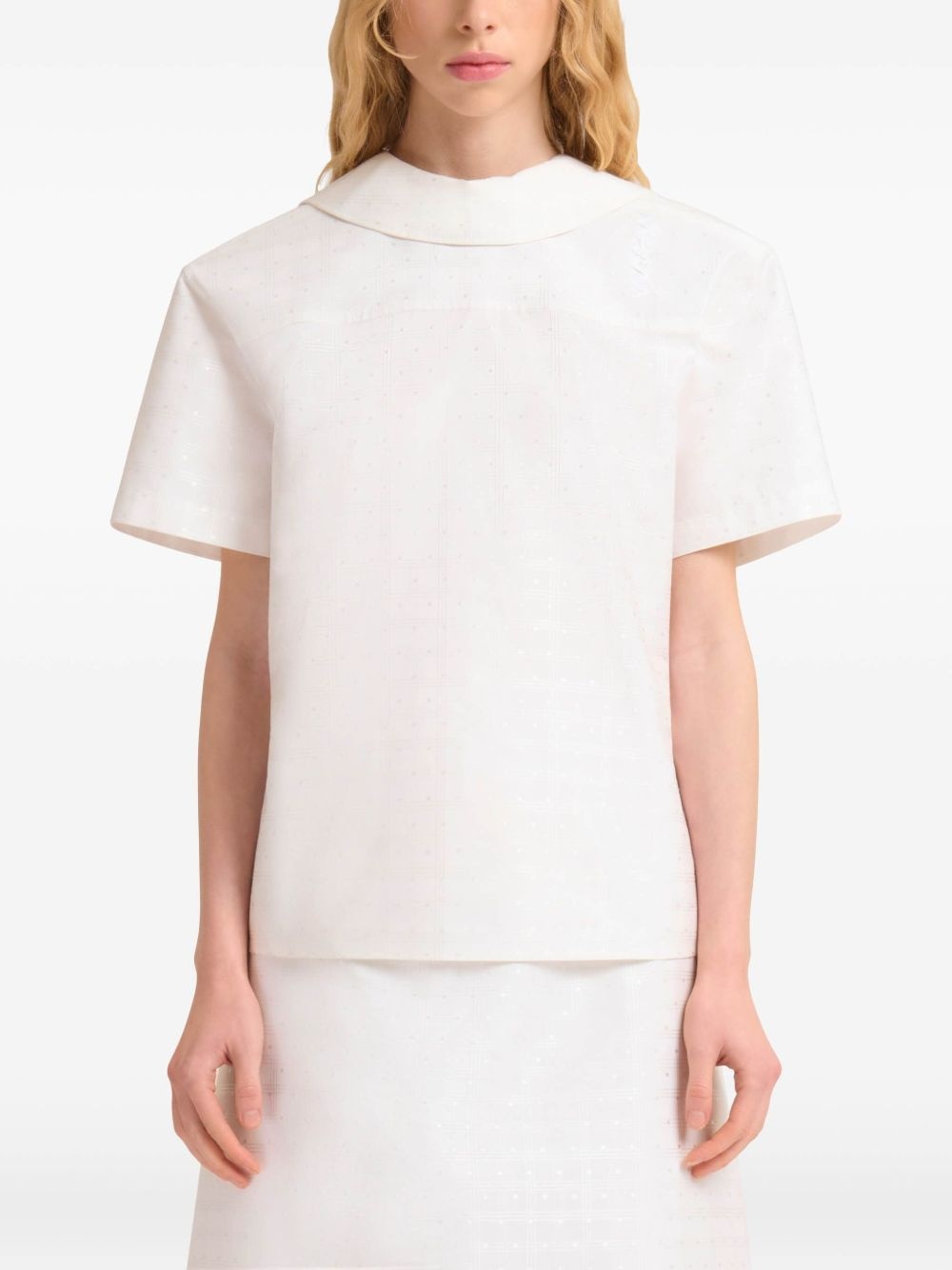cotton-blend shirt - 3