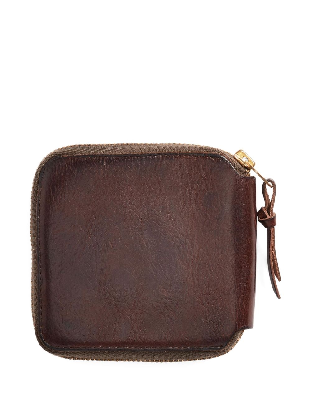 leather zip wallet - 2