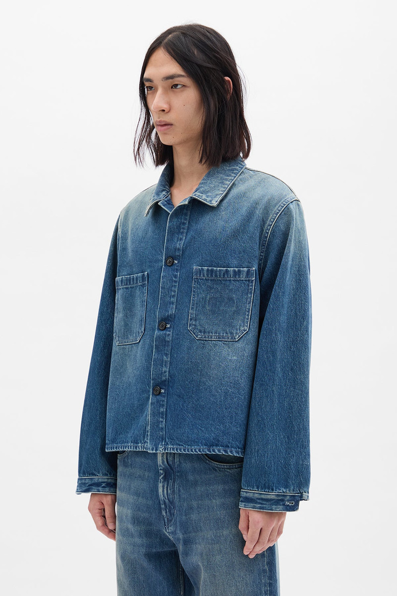 Ann Demeulemeester Juel Boxy Overshirt outlook