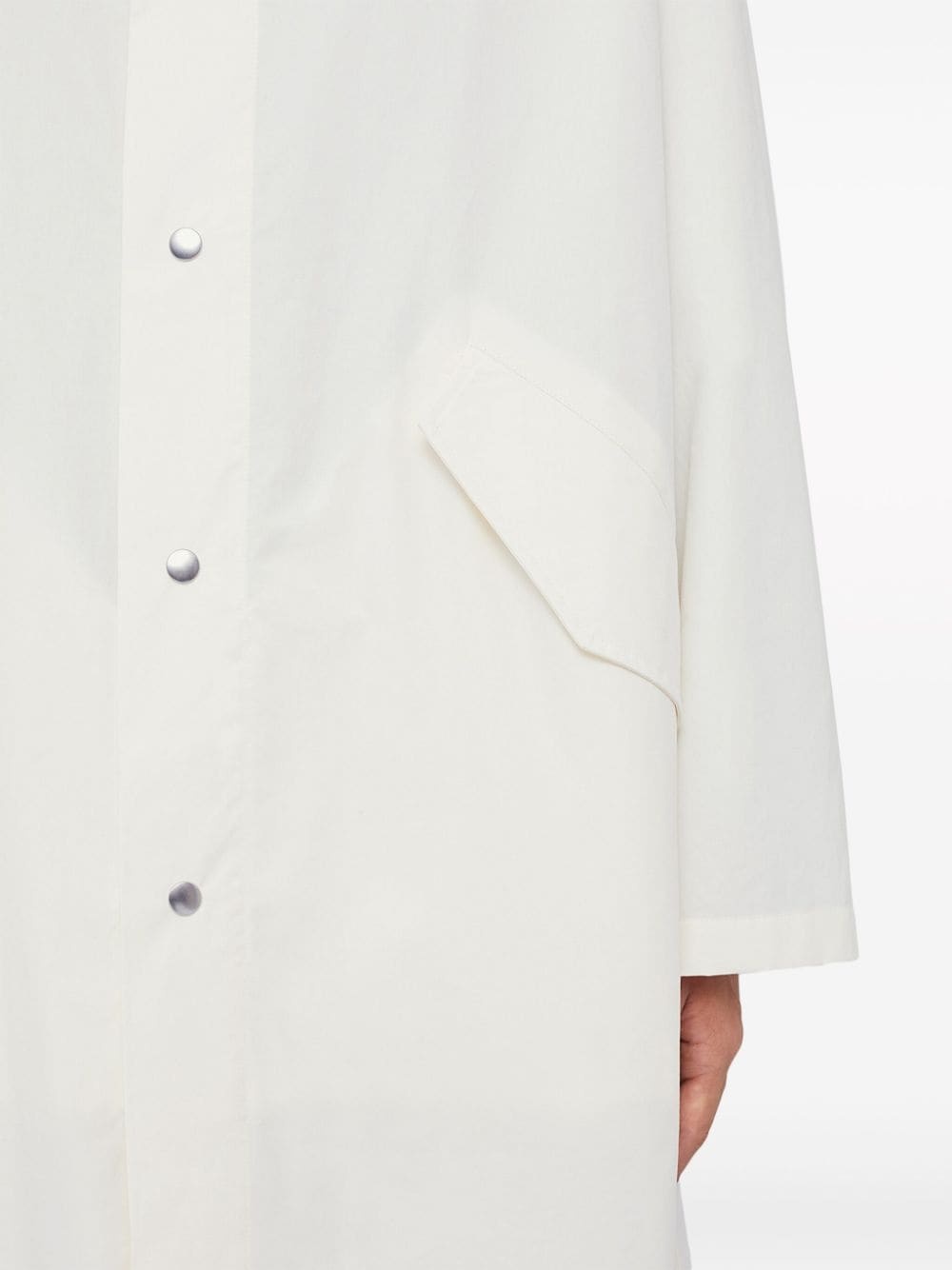 fishtail hooded cotton parka - 4