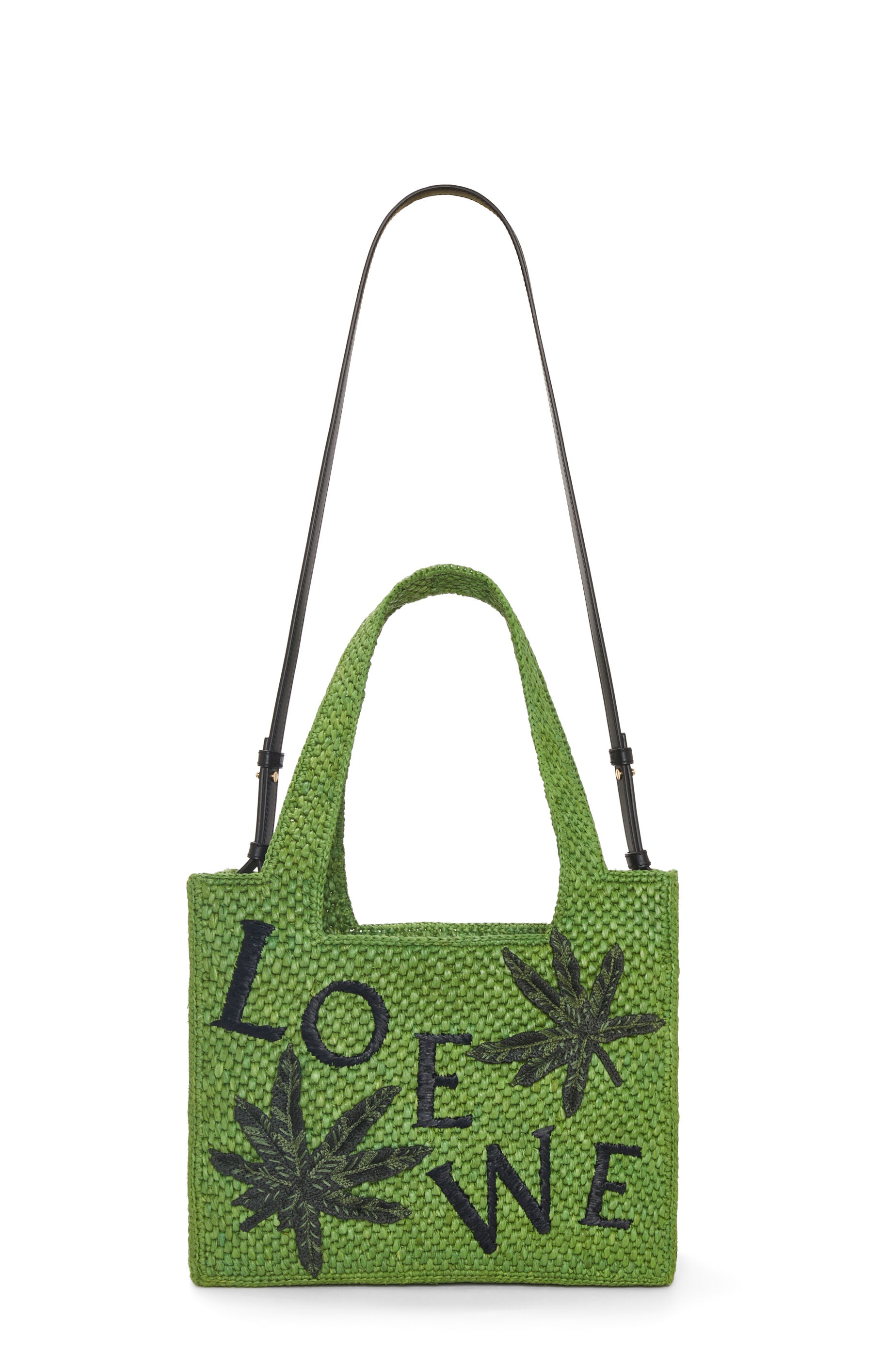 Leaf LOEWE Font Tote in raffia 5