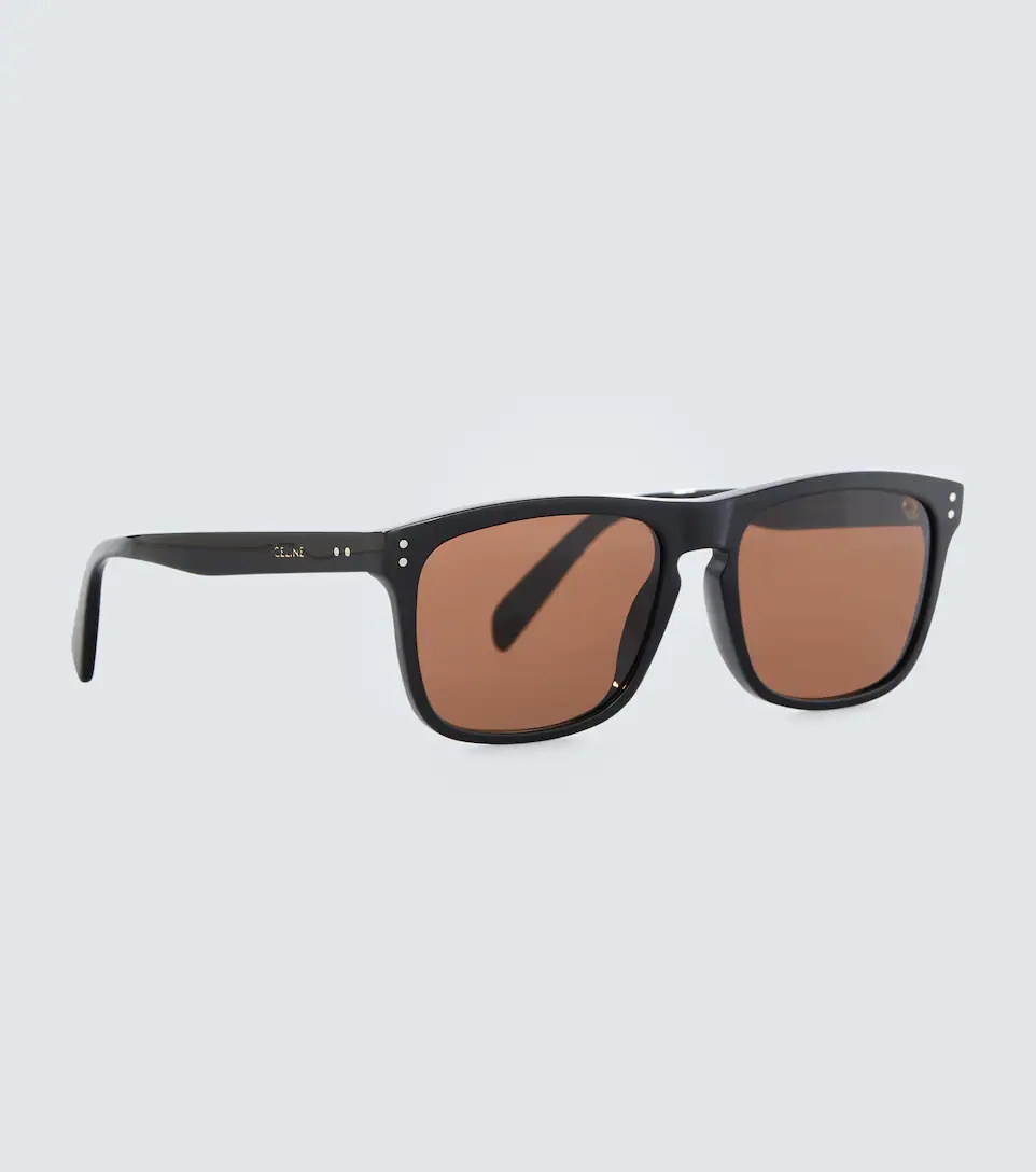 Square-frame acetate sunglasses - 4