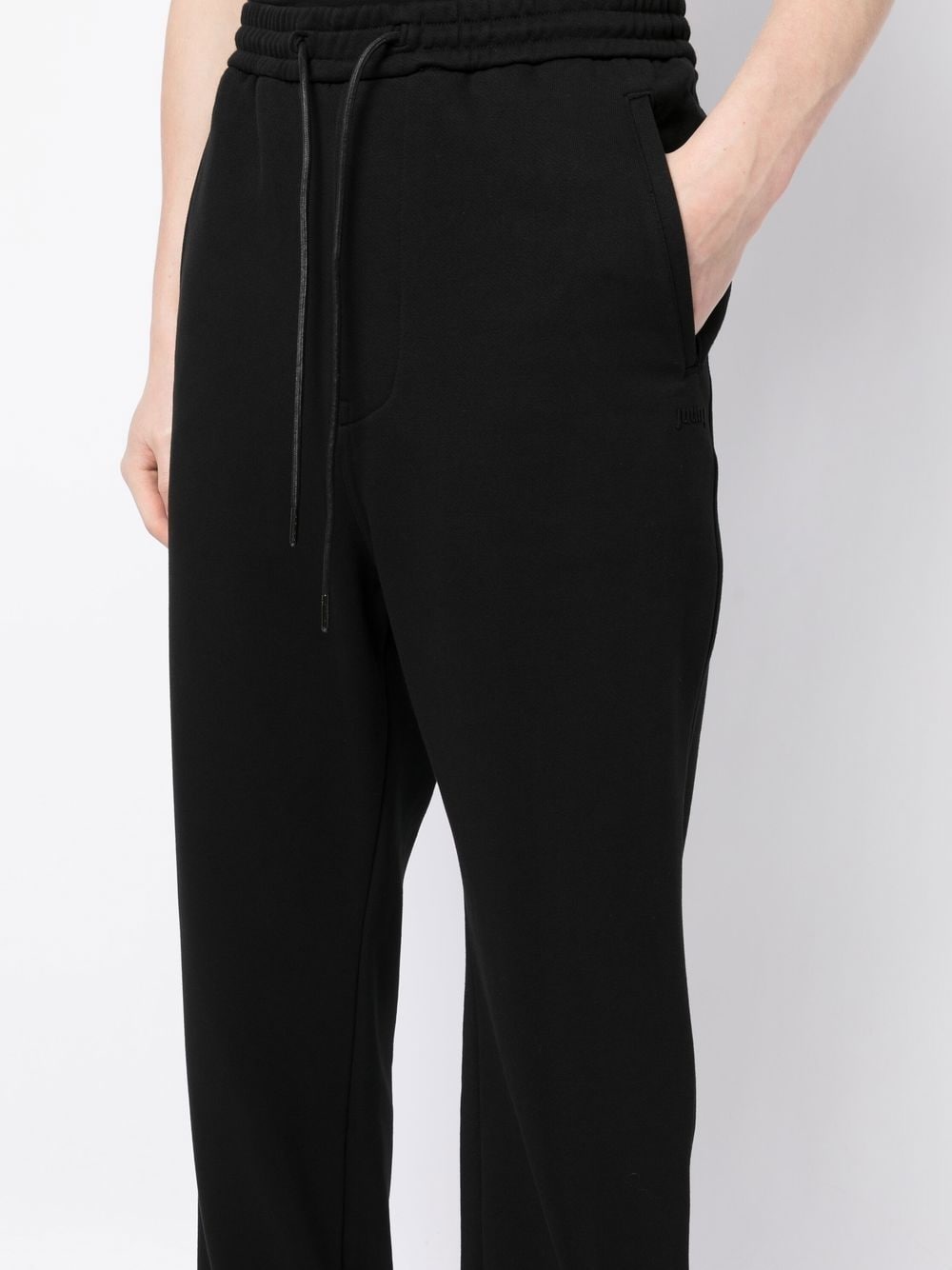 drawstring-waistband track pants - 5