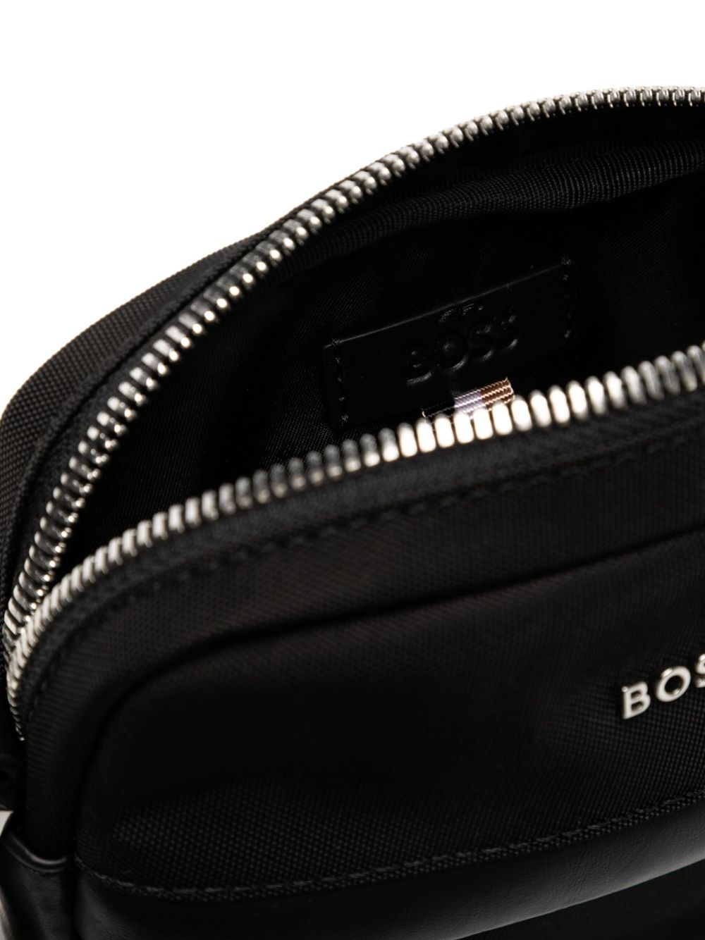 logo-embossed messenger bag - 5