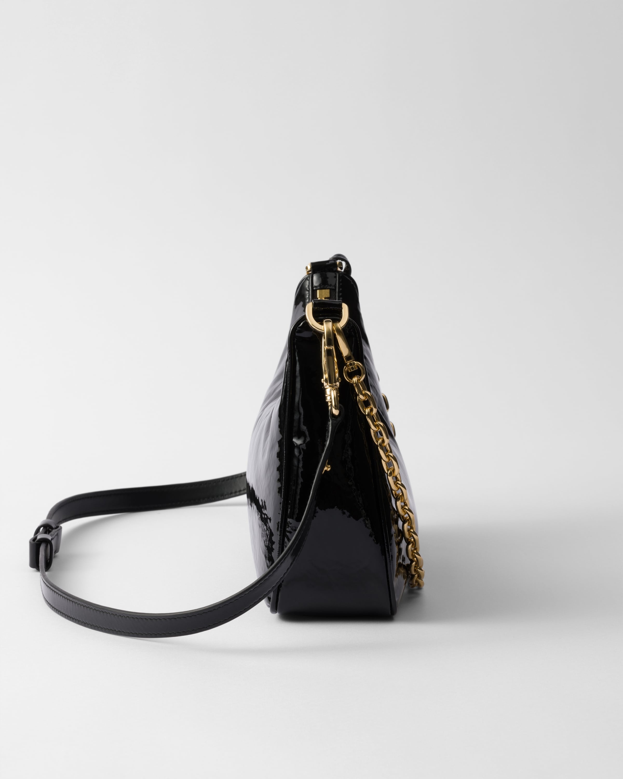 Prada Re-Edition naplak patent leather mini-bag - 6