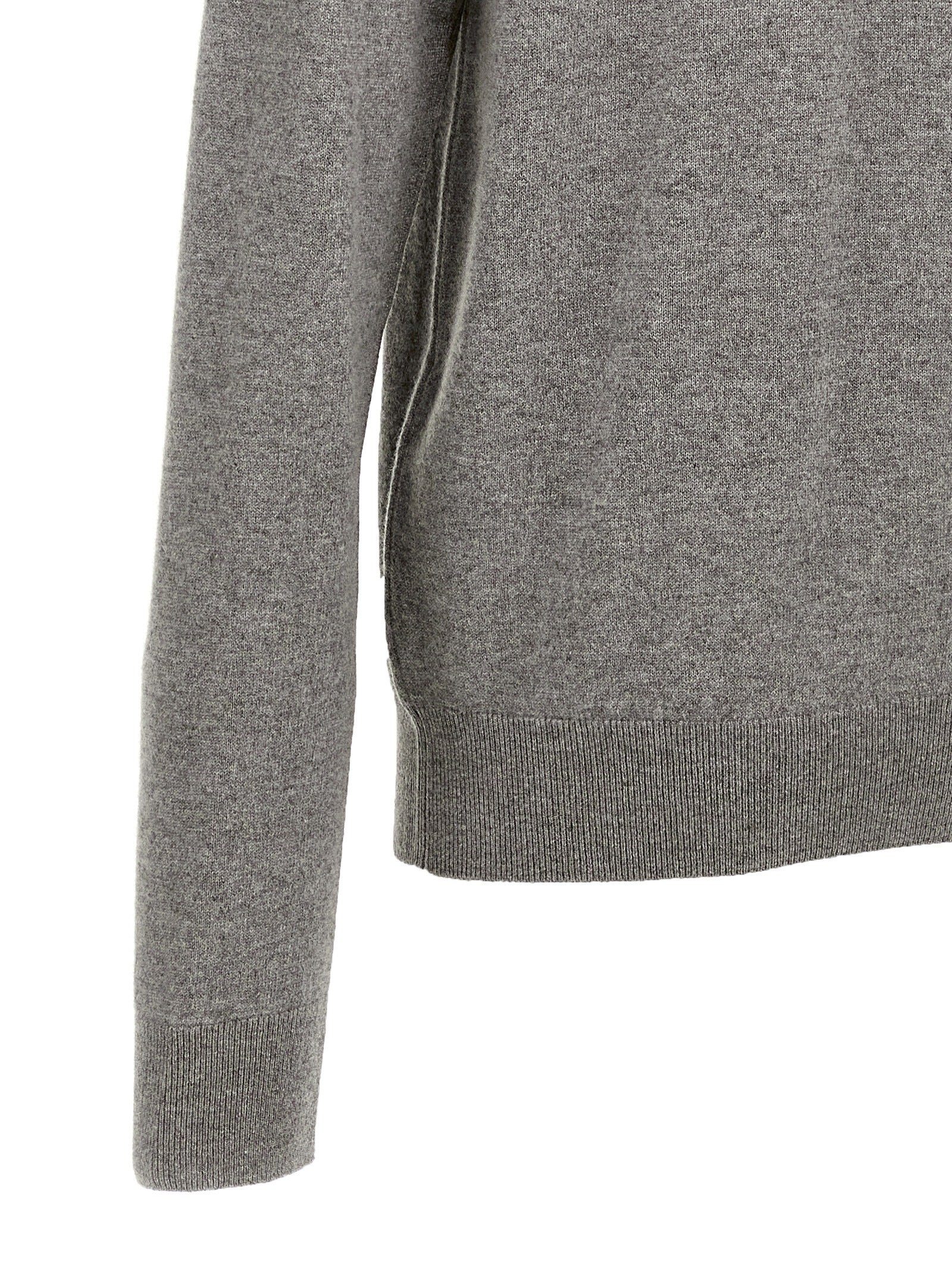 Saint Laurent Men Logo Embroidery Sweater - 4