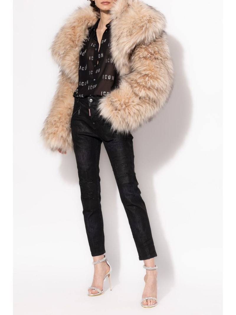DSQUARED2 distressed-effect jeans outlook