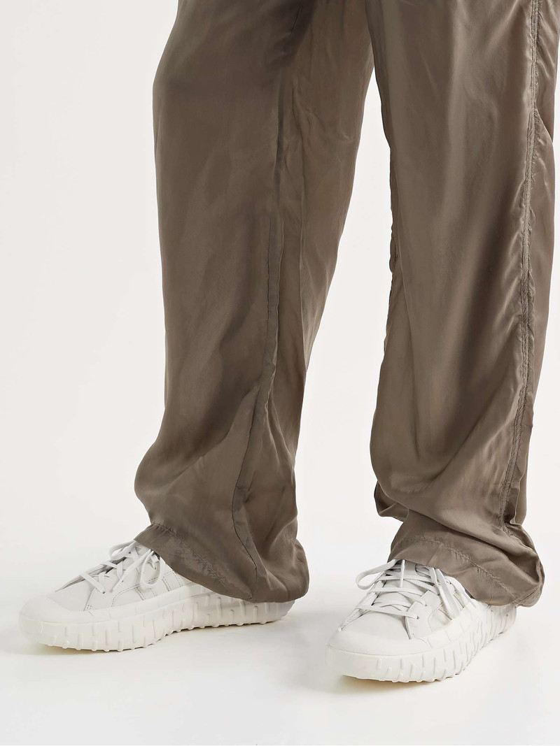 Y-3 GR.1P Rubber-Trimmed Nubuck Sneakers outlook