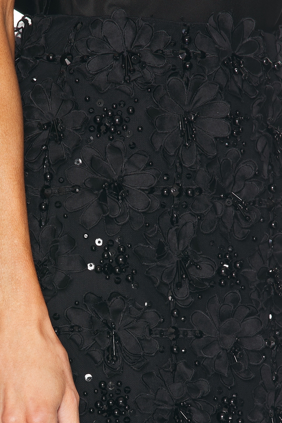 Embellished Column Skirt - 6