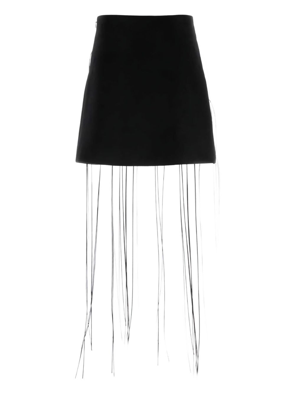 high-waisted A-line mini skirt - 2