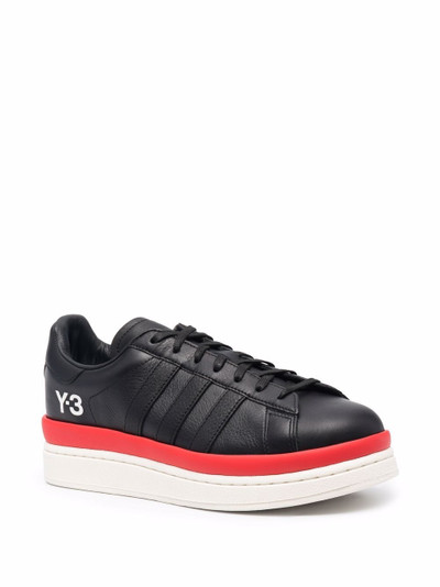 Y-3 Hicho low-top leather sneakers outlook