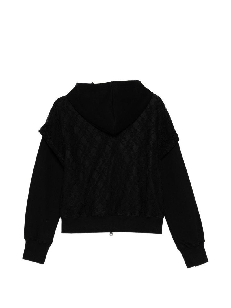 Andersson Bell patterned hooded jacket outlook