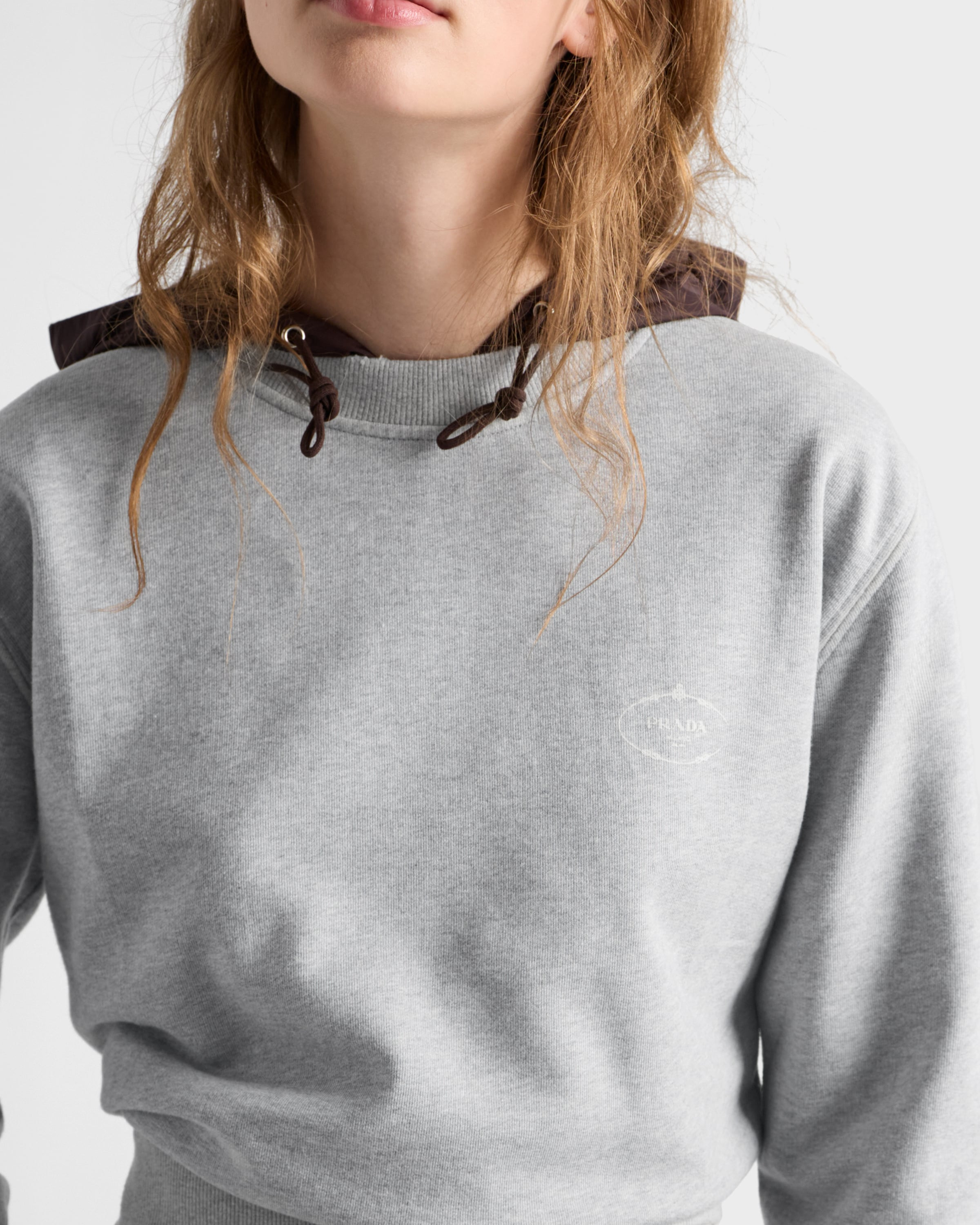 Cotton crew-neck sweatshirt - 3